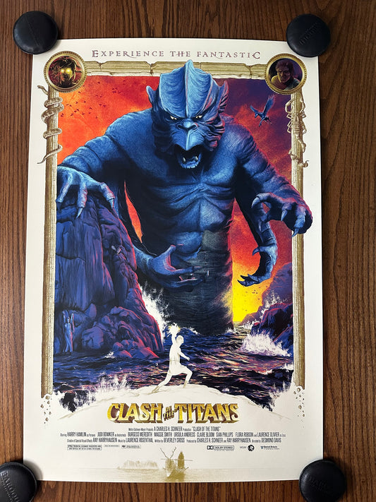 Mike Saputo - Clash of the Titans 24x36 movie poster