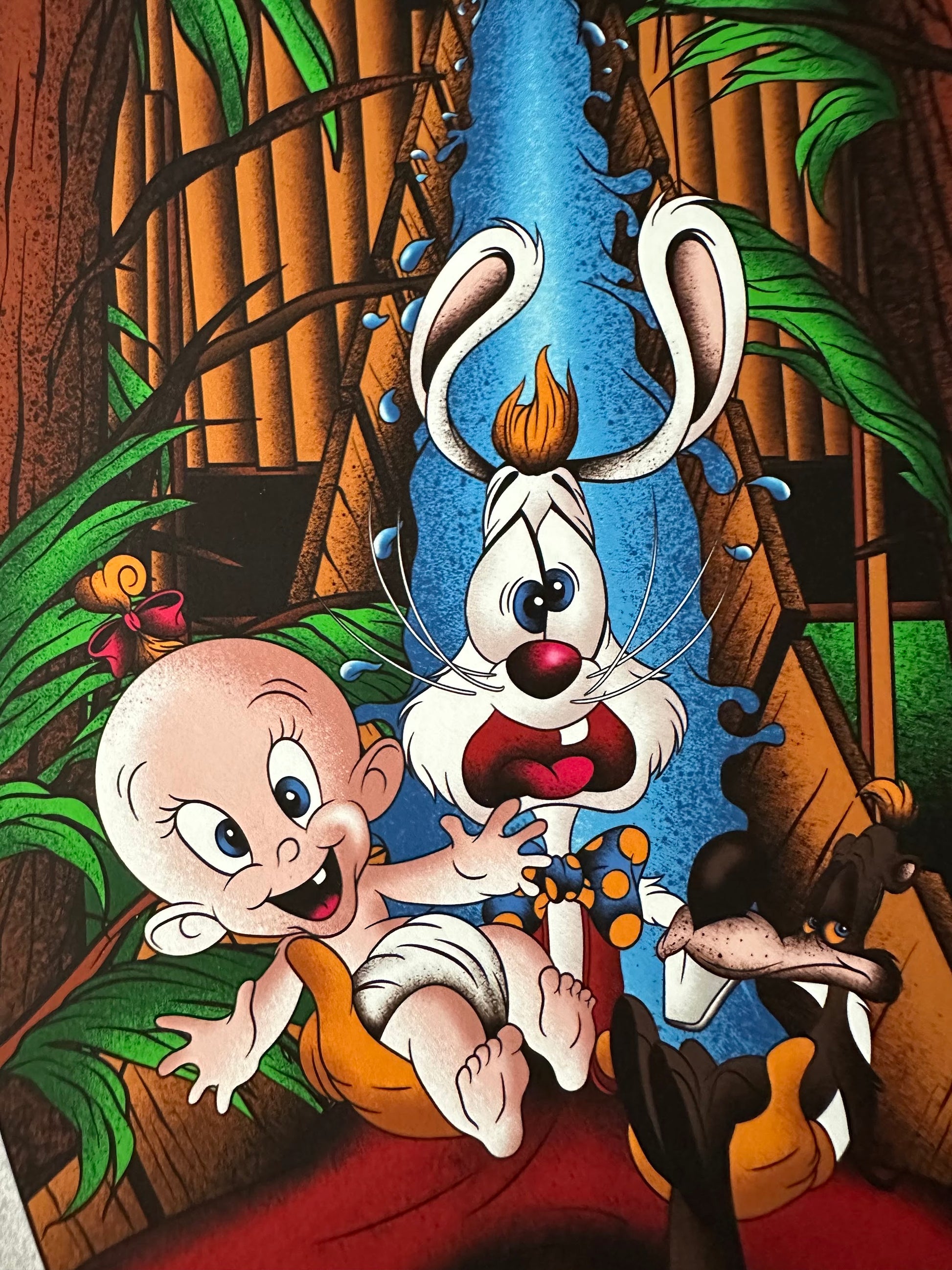 Mainger - Roger Rabbit Trail Mix-Up 16x24 movie poster - detail image 2