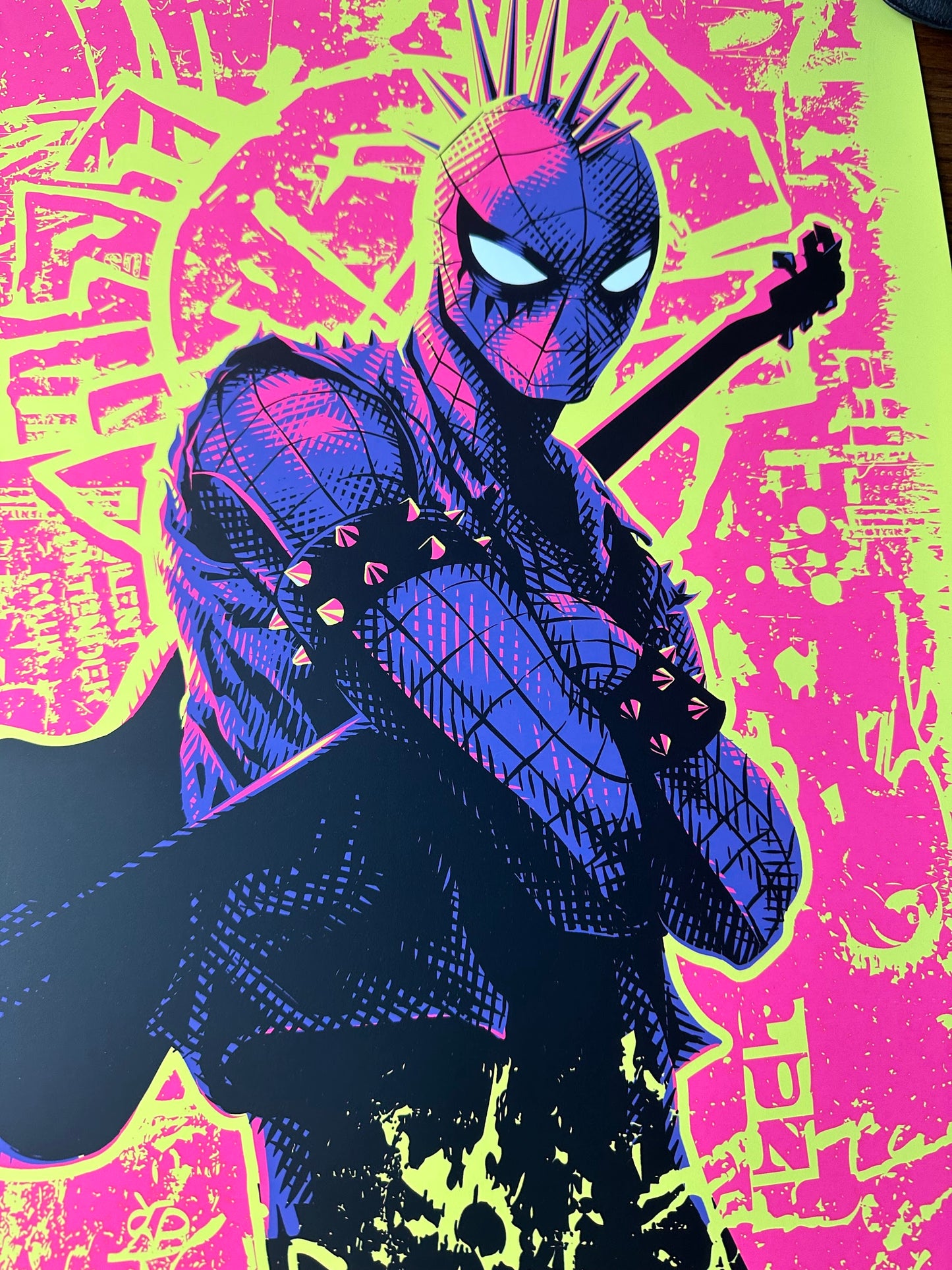 Tracie Ching - Spider-Punk 18x24 movie poster - detail image 3