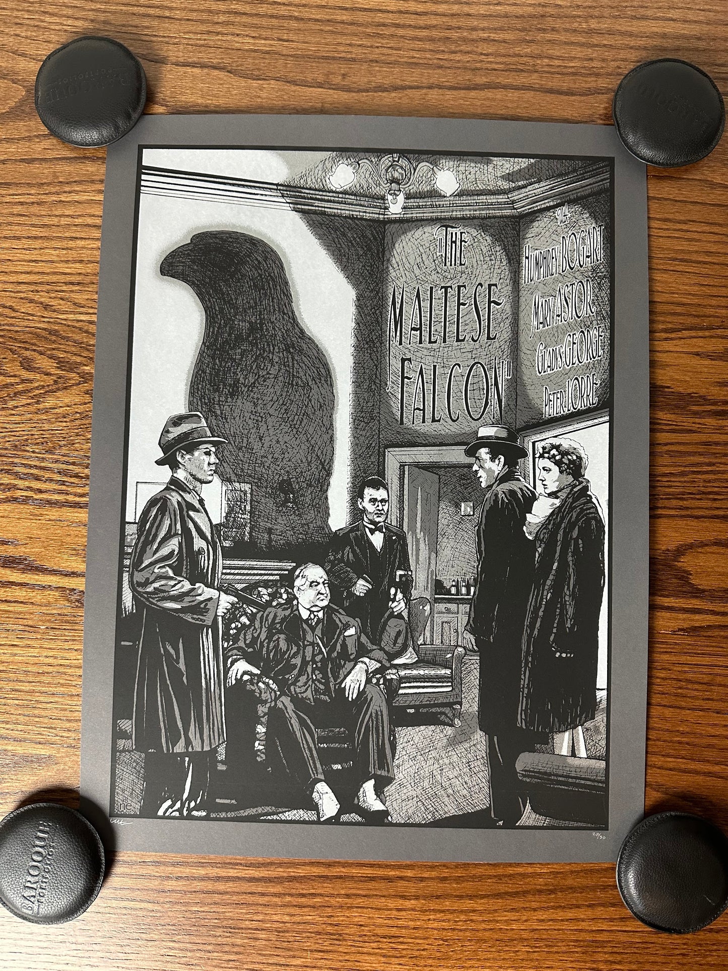 New Flesh - The Maltese Falcon 18x24 movie poster