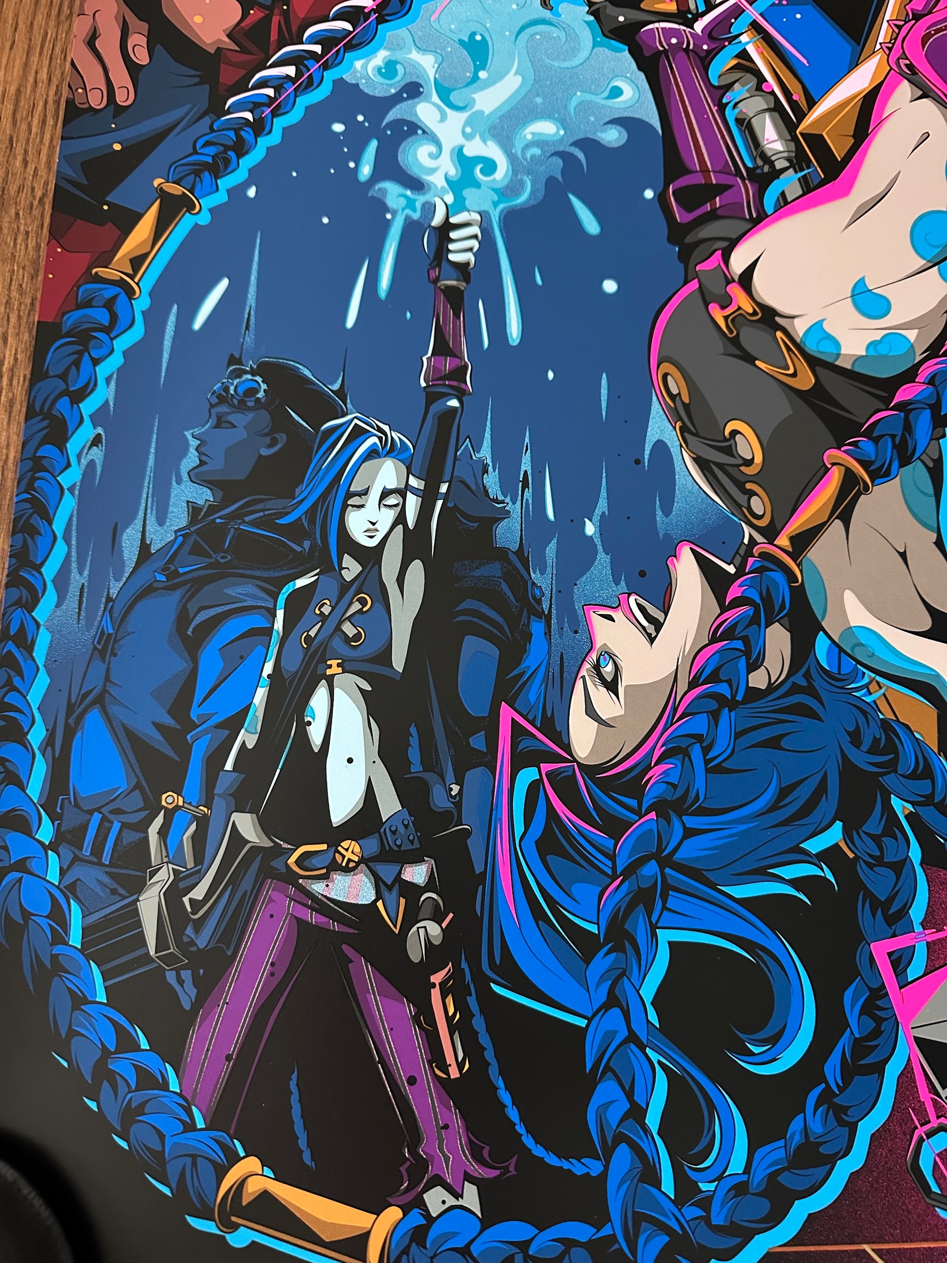 Man Tsun Tsang - Arcane League of Legends 36x24 movie poster - detail image 6