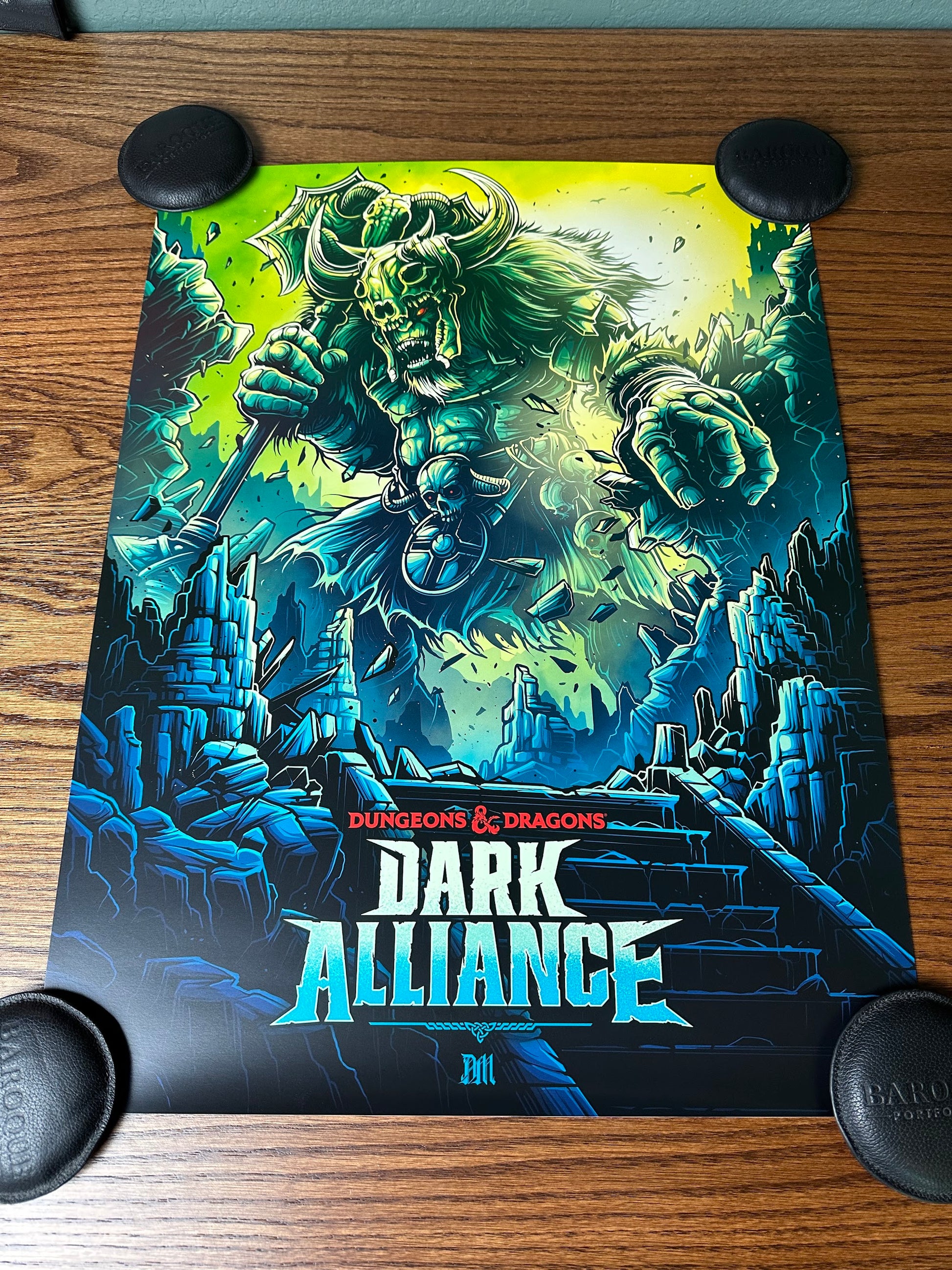 Dan Mumford - Dungeons and Dragons Dark Alliance 18x24 movie poster