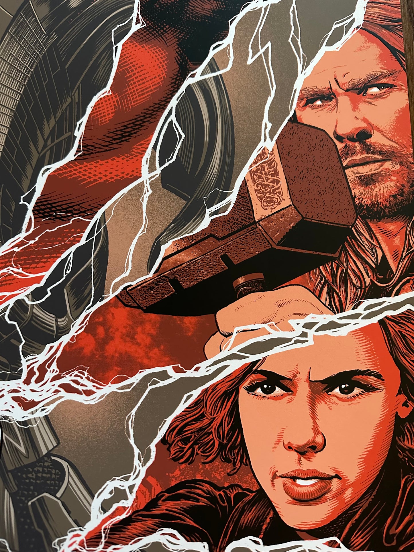 Chris Weston - Avengers Age of Ultron 24x36 movie poster - detail image 8