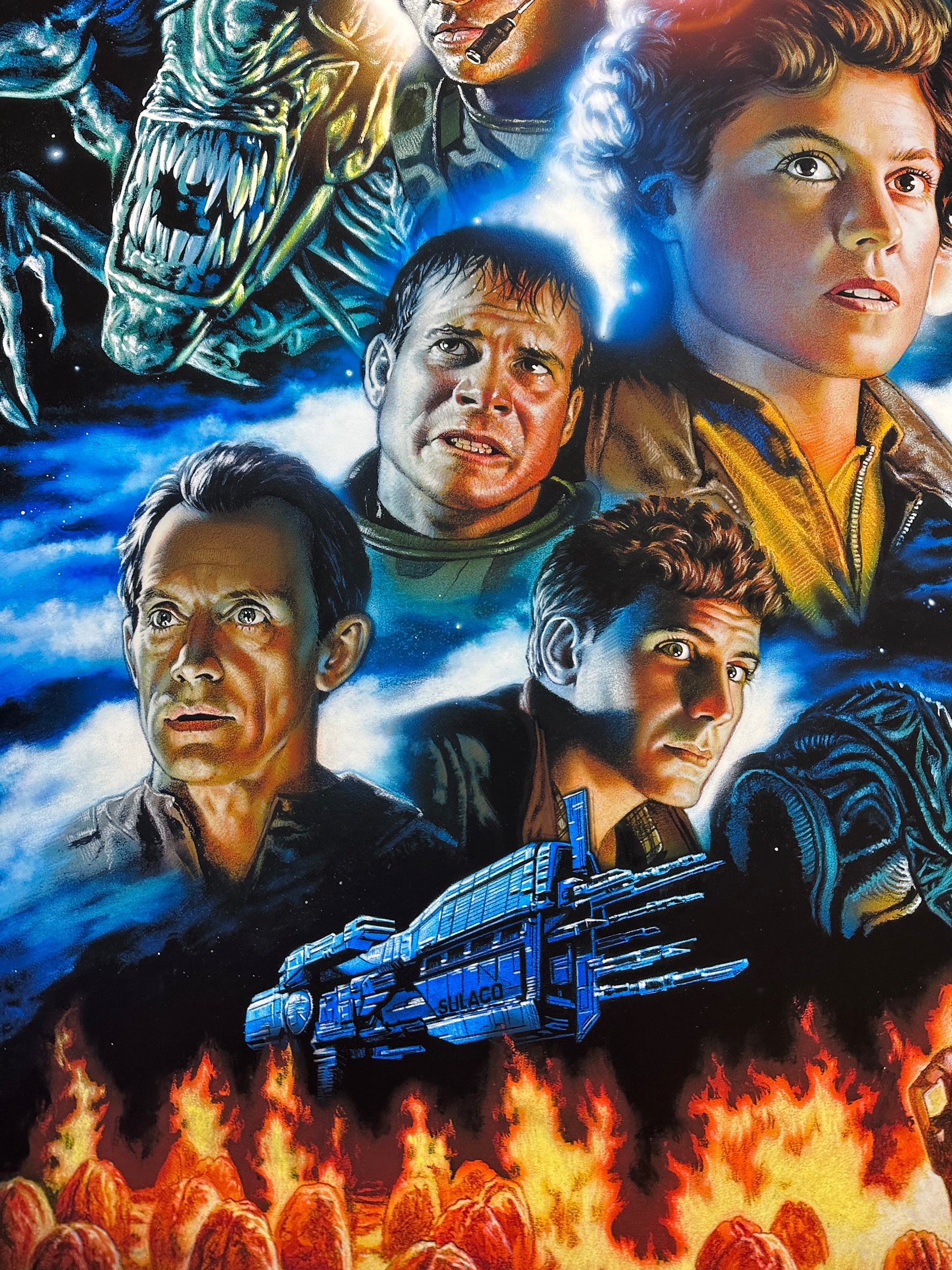 Roger Motzkus - Aliens Variant 24x36 movie poster - detail image 3