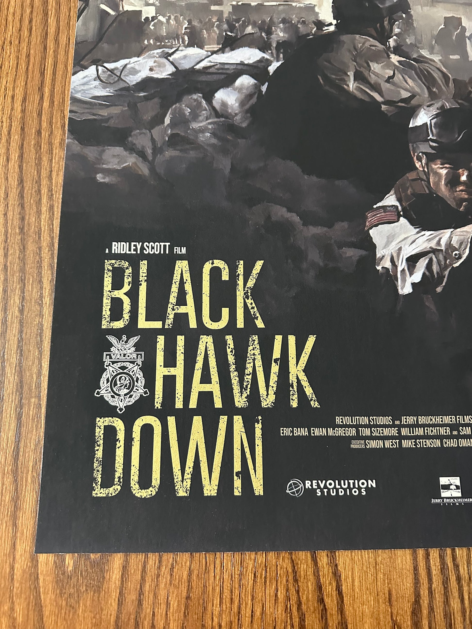 Chris Valentine - Black Hawk Down 24x36 movie poster - detail image 4