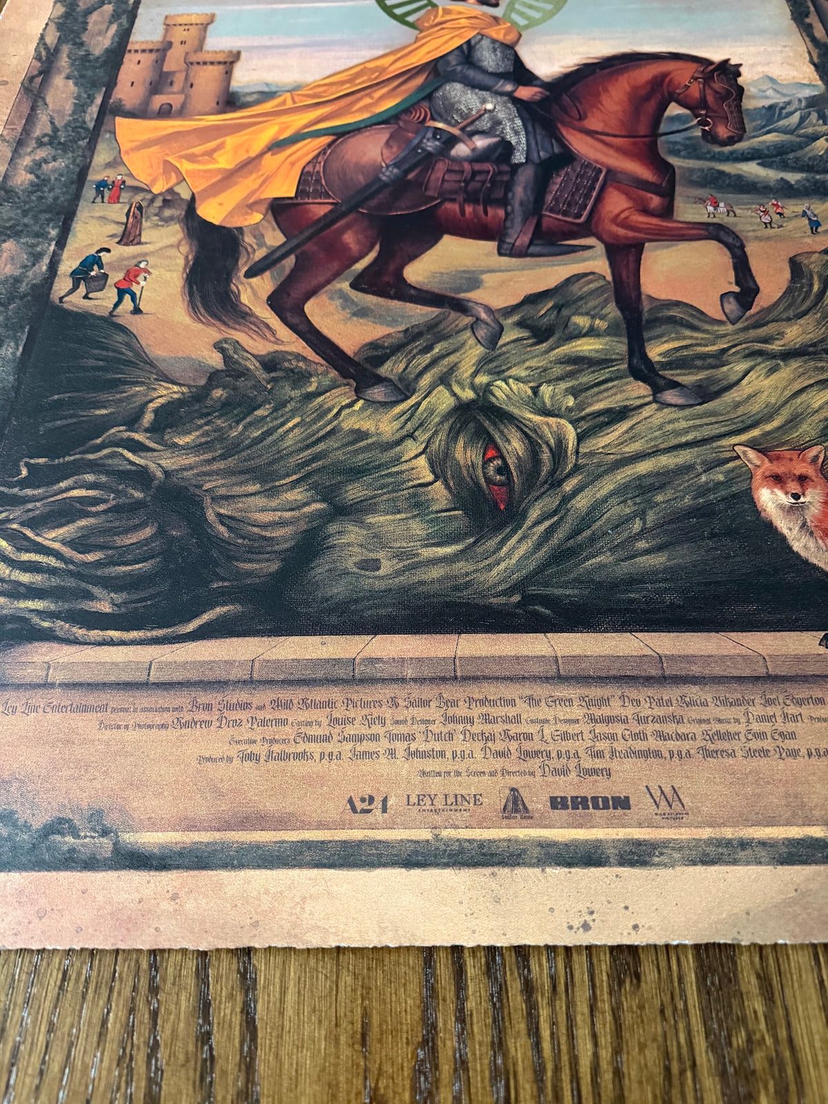 Denver Balbaboco - The Green Knight - 24x36 - Limited Edition Poster