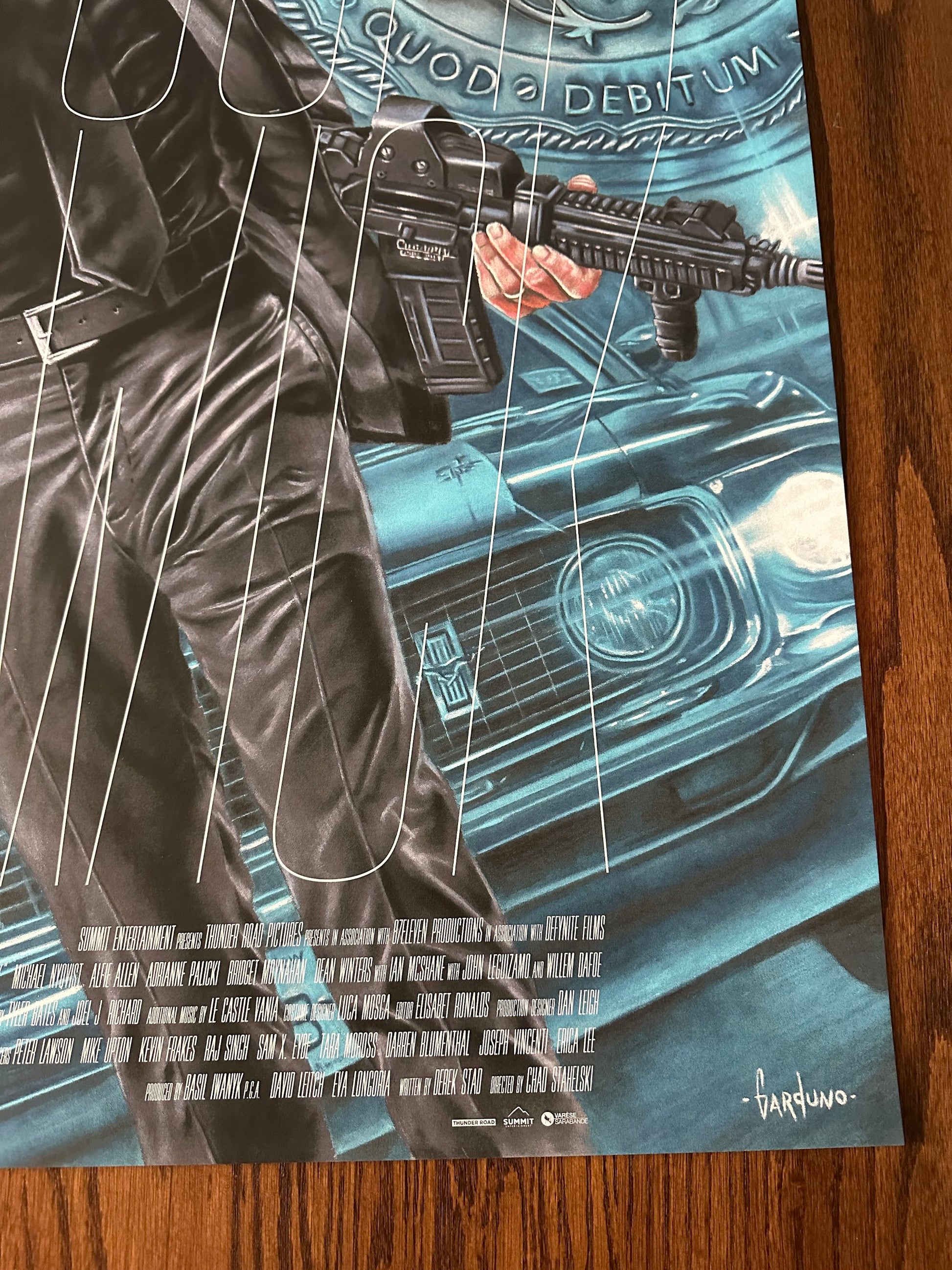 Victor Garduno - John Wick 24x36 movie poster - detail image 6