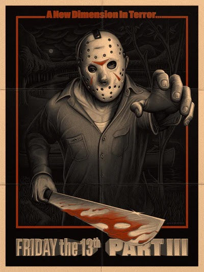 Melvin Mago - Friday the 13th Part 3 18x24 movie poster - detail image 7