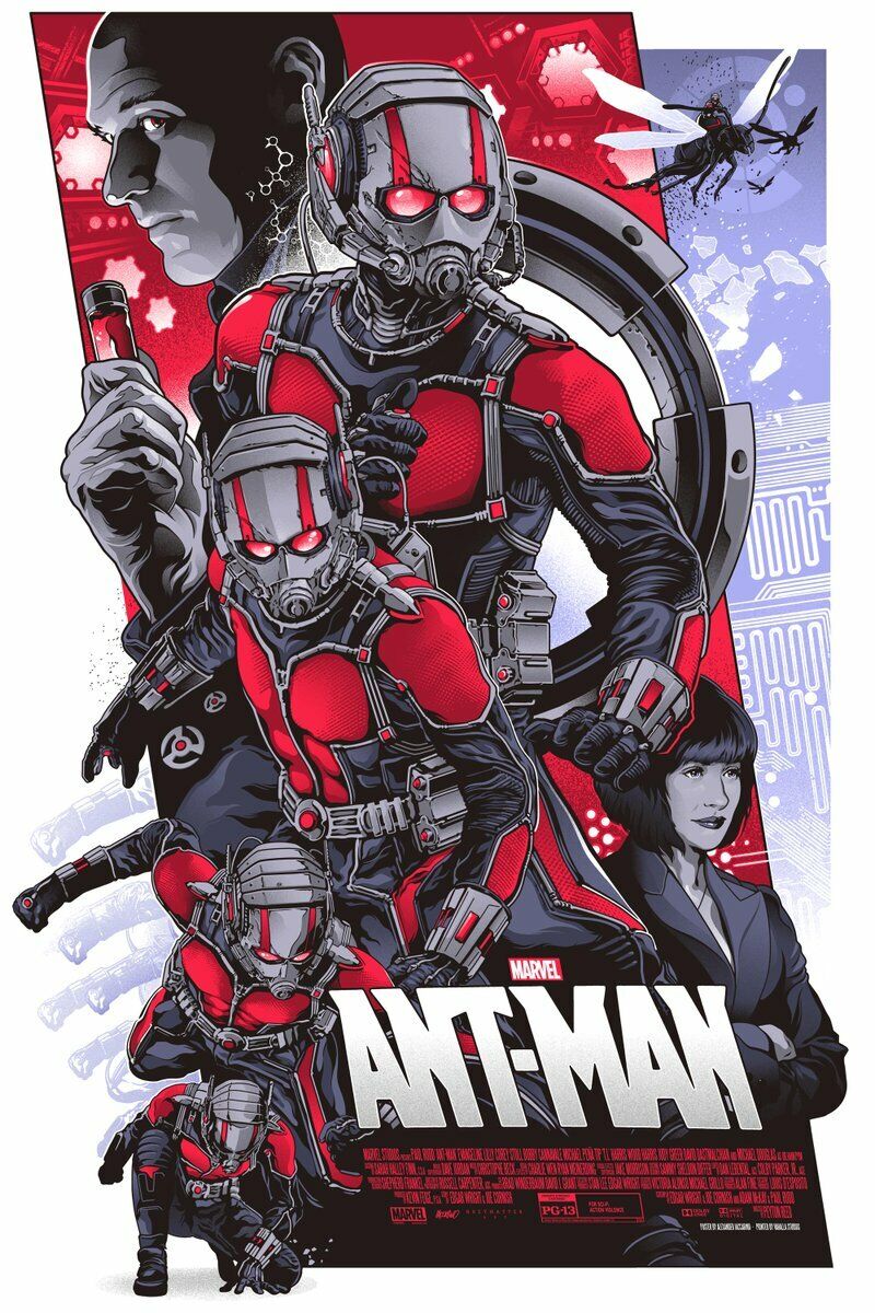 Alexander Iaccarino - Ant-Man 24x36 movie poster - detail image 6