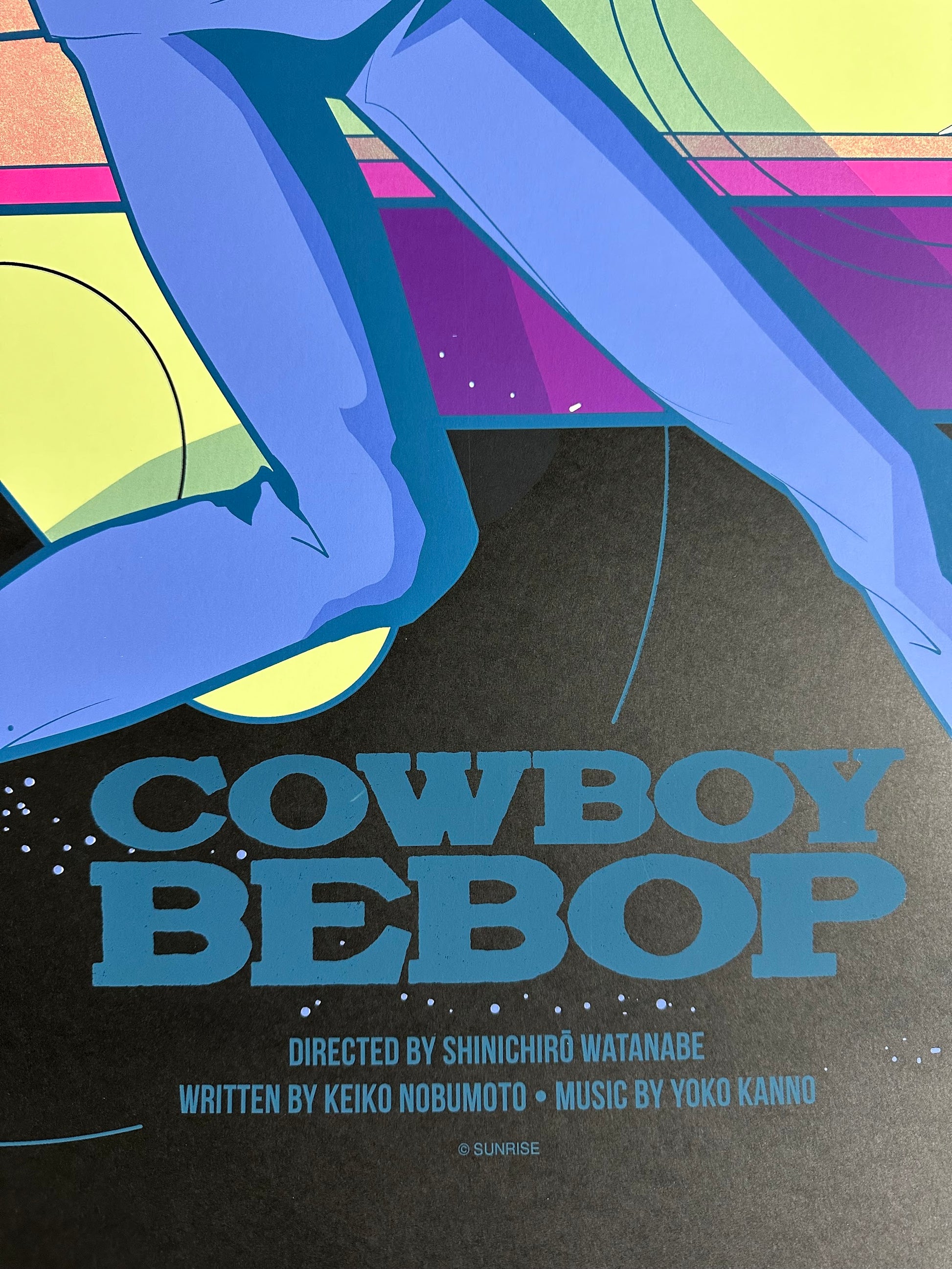 Craig Drake - Cowboy Bebop Variant 24x36 movie poster - detail image 2