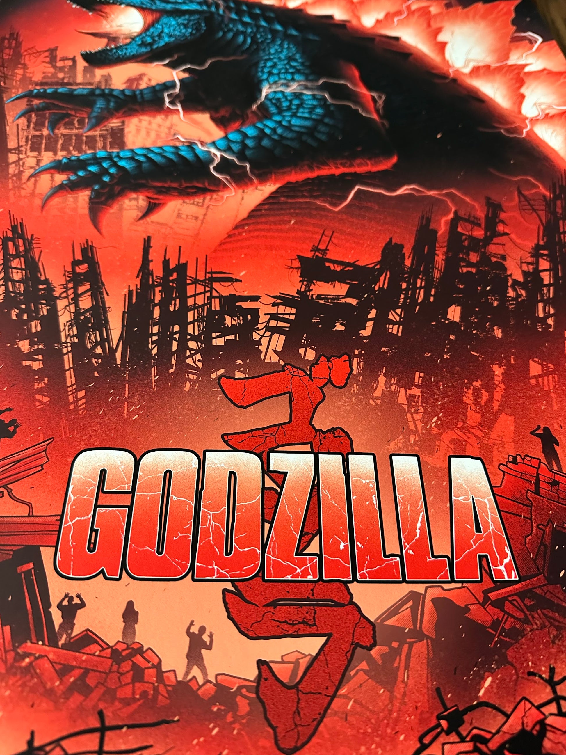 Sam Mayle - Godzilla 24x36 movie poster - detail image 4