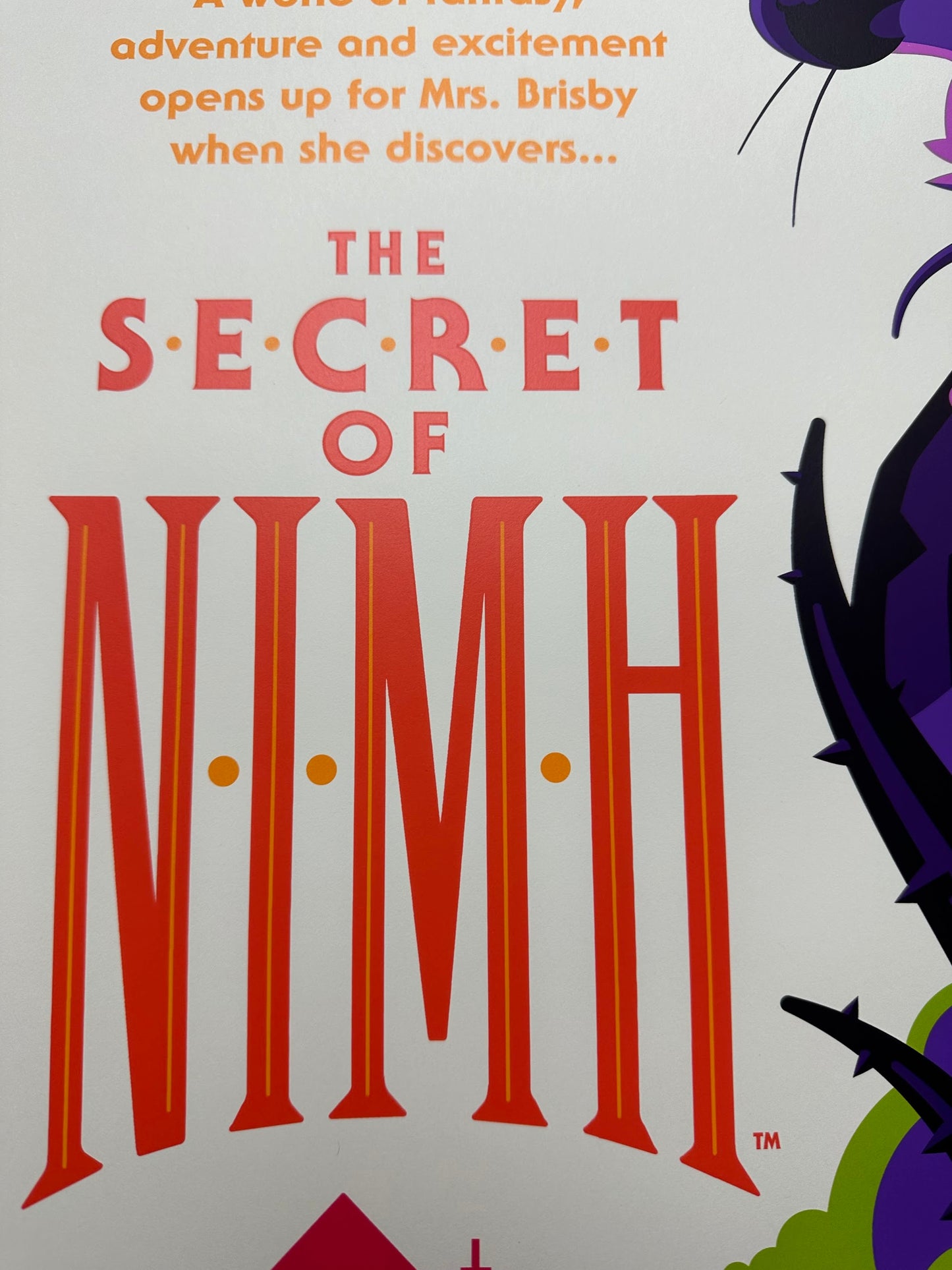 Tom Whalen - The Secret of Nimh 24x36 movie poster - detail image 4