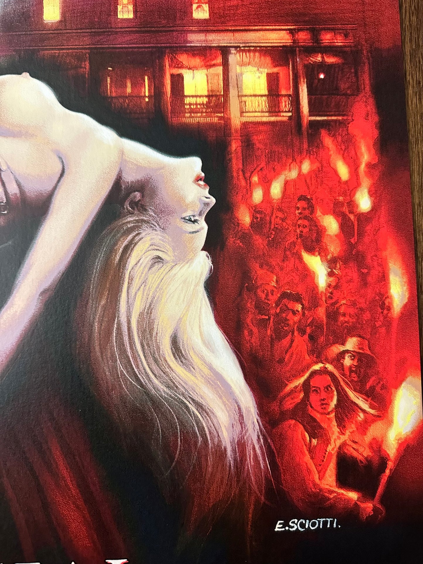 Enzo Sciotti - Interview with a Vampire movie poster - detail image 5