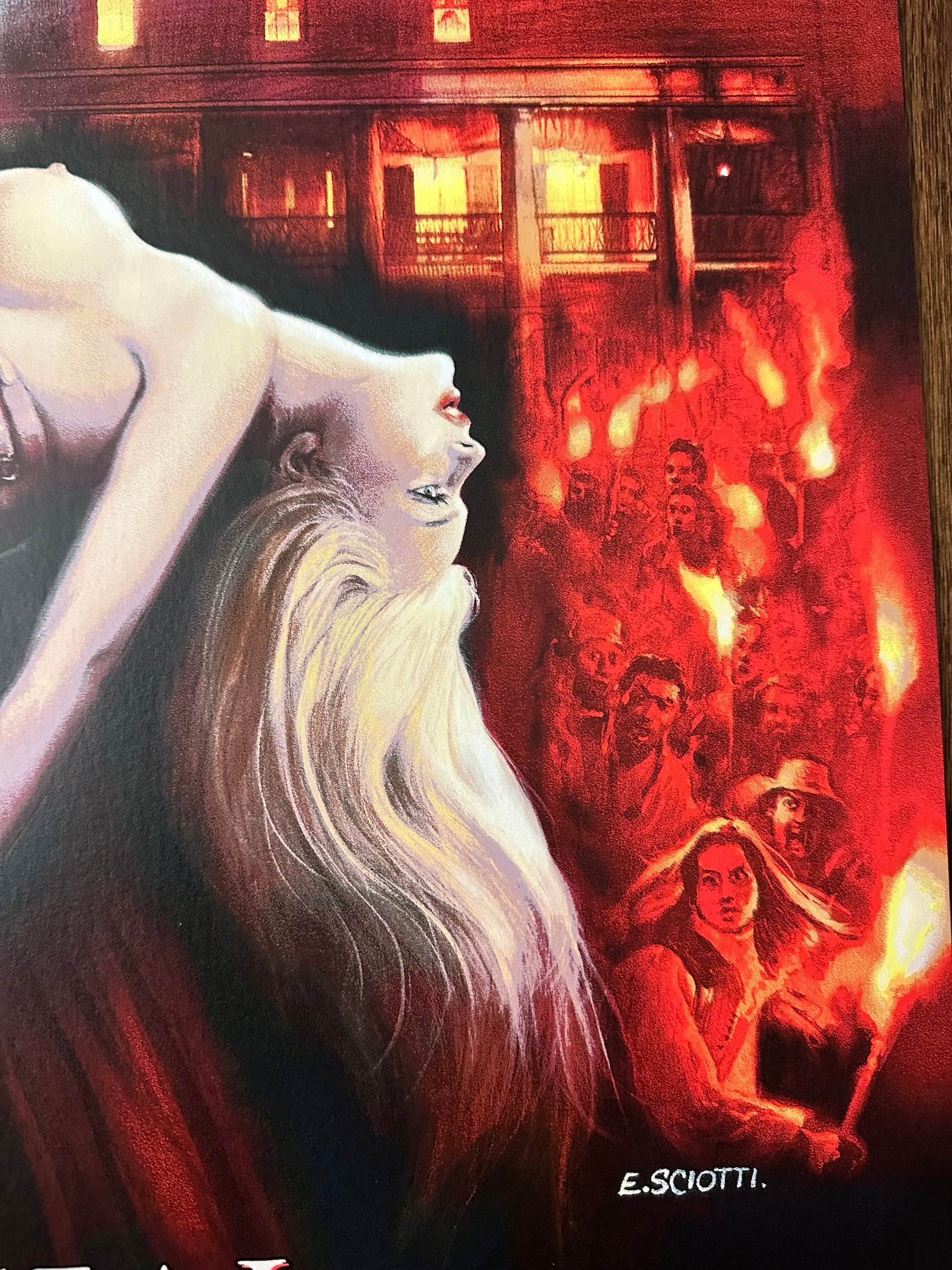 Enzo Sciotti - Interview with a Vampire movie poster - detail image 5