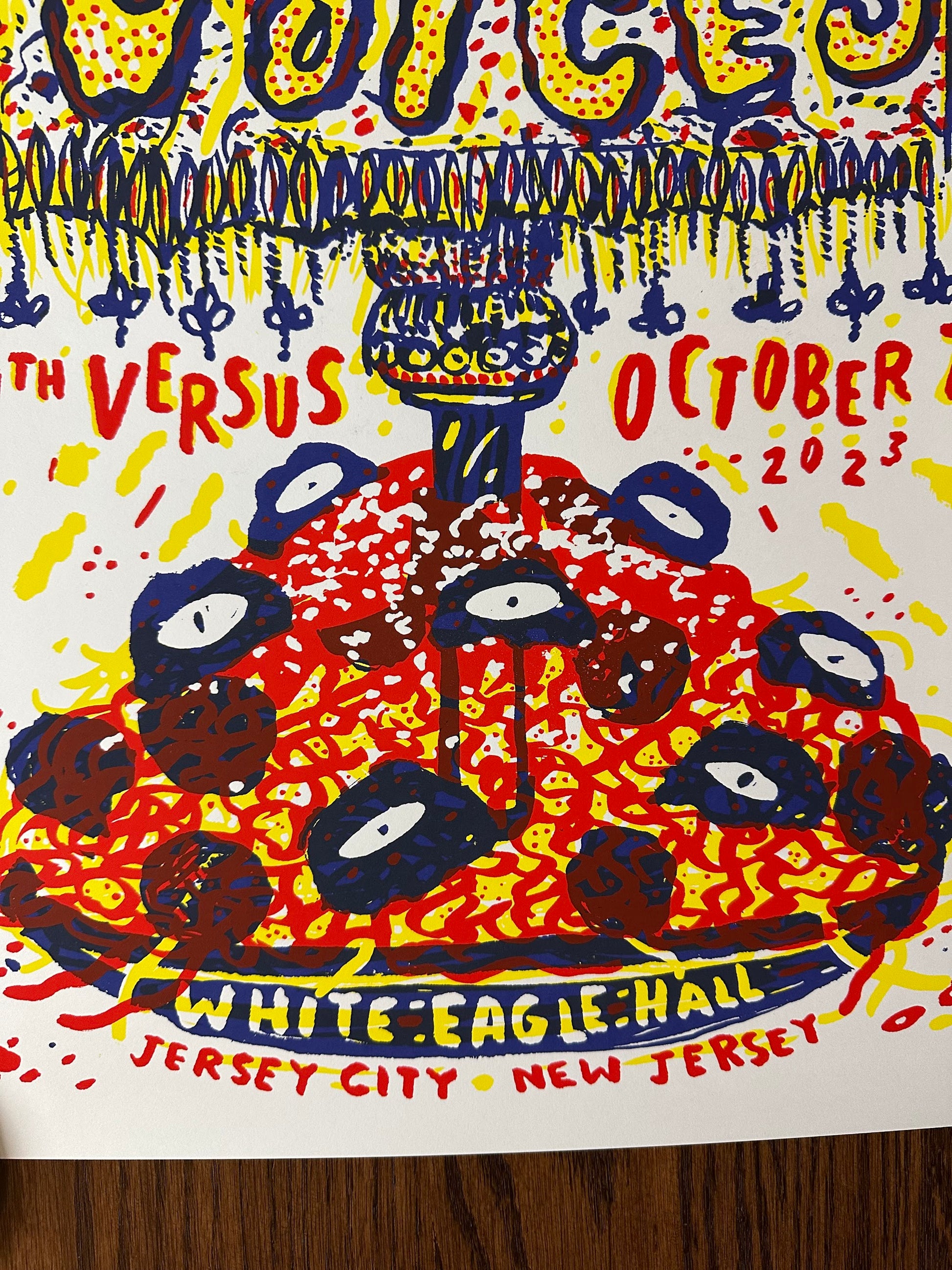 Bubble Process - Guided by Voices Gig Poster 18x24 art print - detail image 3