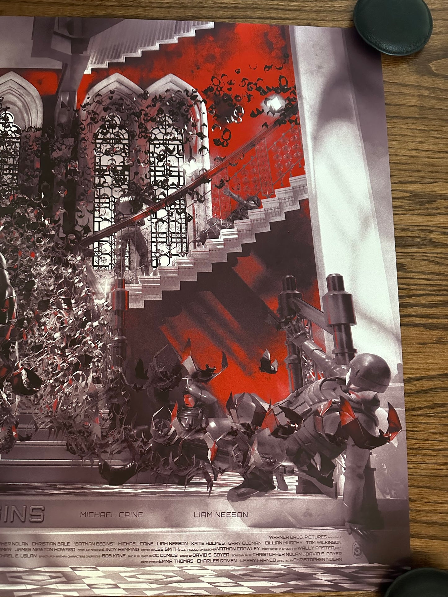 Chris Skinner - Batman Begins 36x24 movie poster - detail image 3