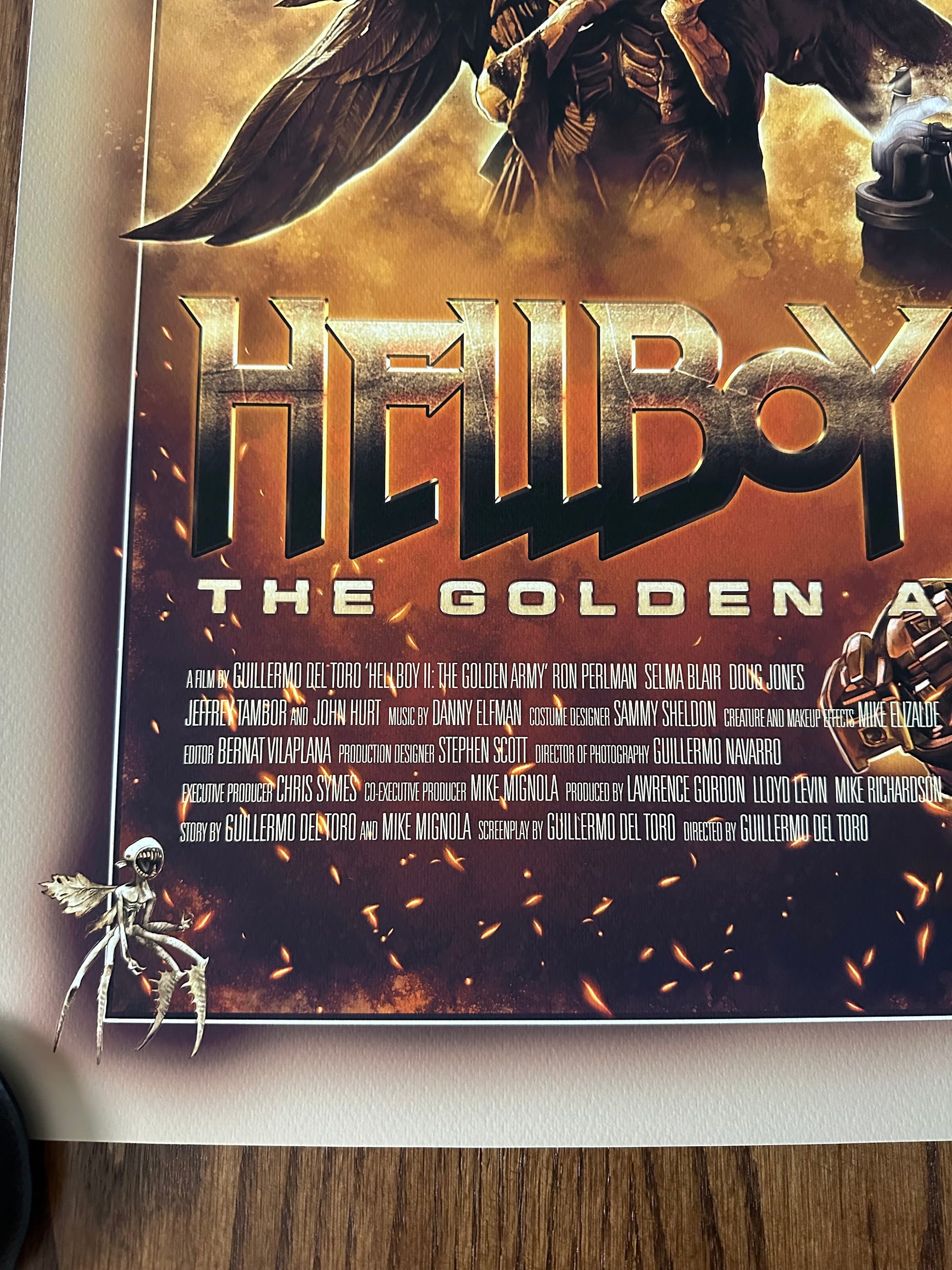 Rich Davies - Hellboy 2 The Golden Army 24x36 movie poster - detail image 7