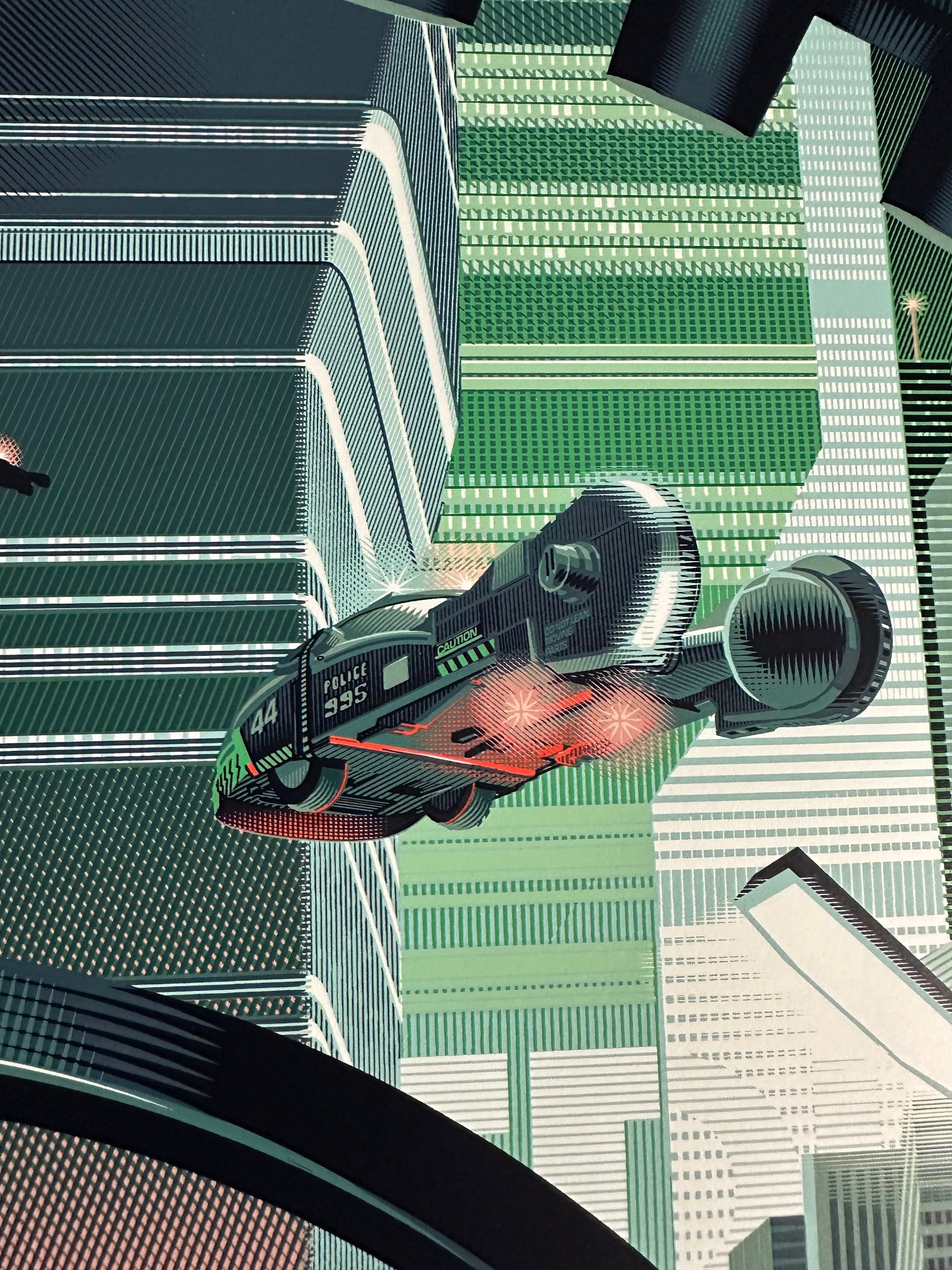 Laurent Durieux - Blade Runner No Expectation Boulevard 24x36 movie poster - detail image 3