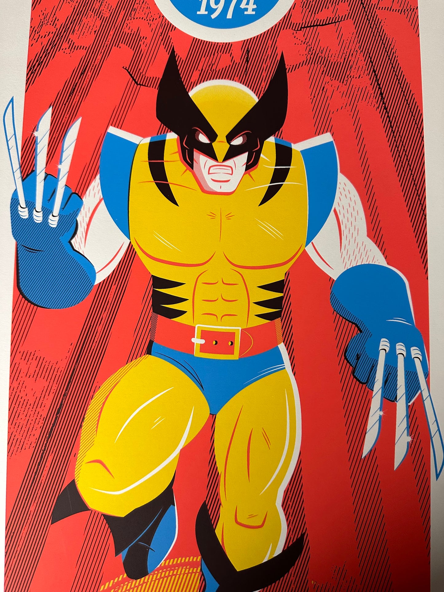 Dave Perillo - Wolverine 12x24 movie poster - detail image 3