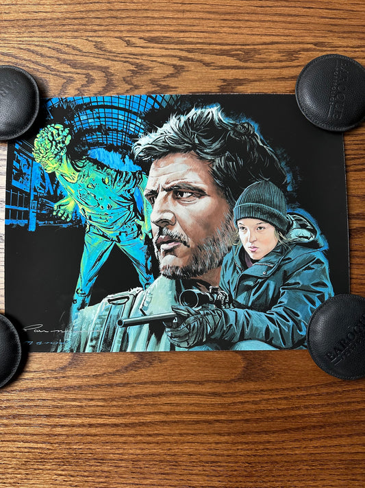 Paul Mann - The Last of Us Portrait 16x12 art print