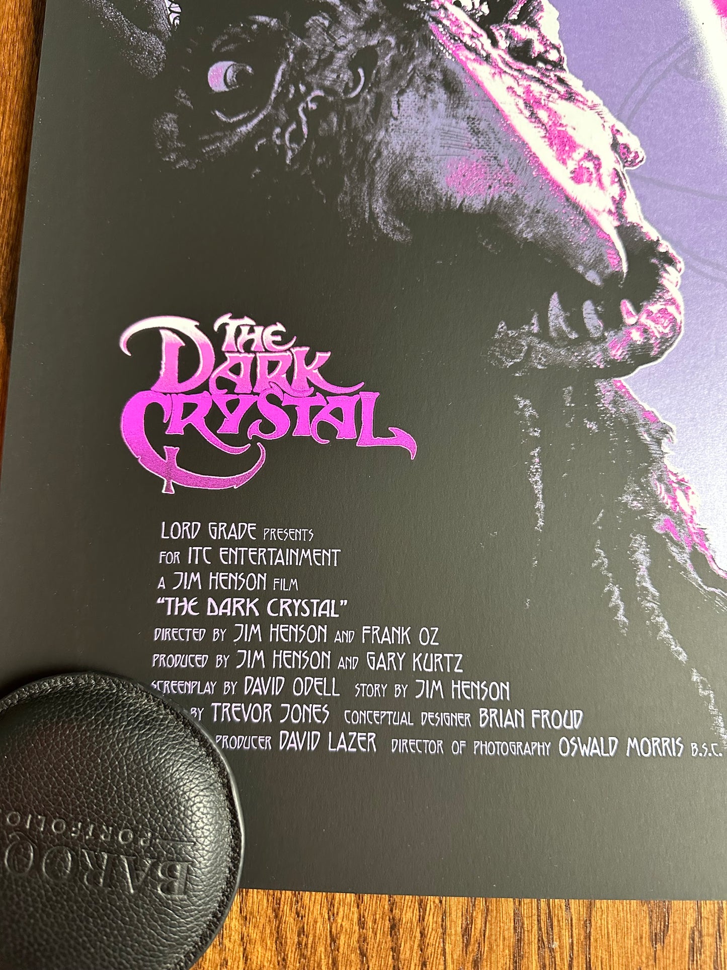 Kevin Wilson - The Dark Crystal 24x36 movie poster - detail image 2