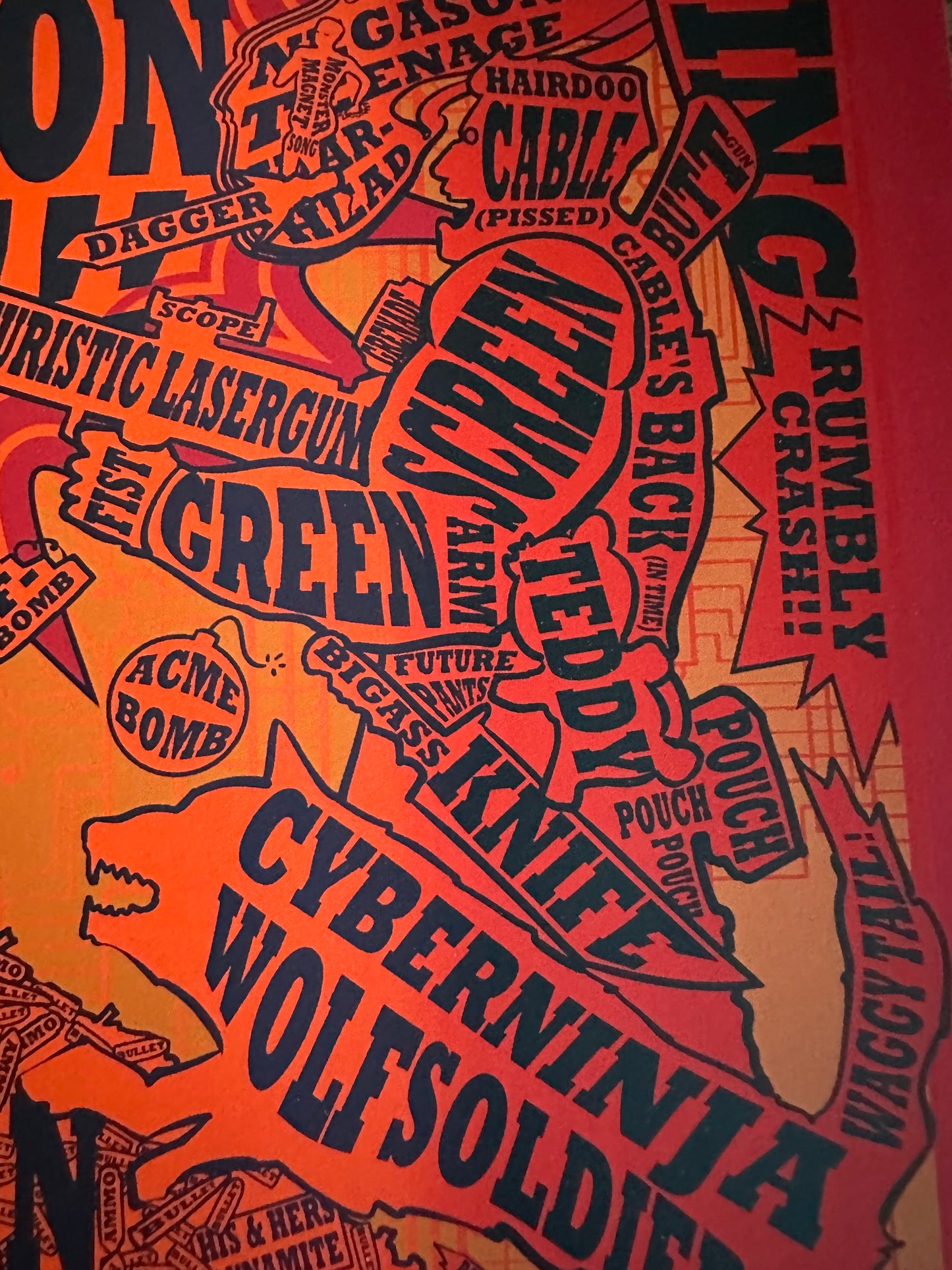 EJR - Deadpool 2 18x24 movie poster - detail image 4