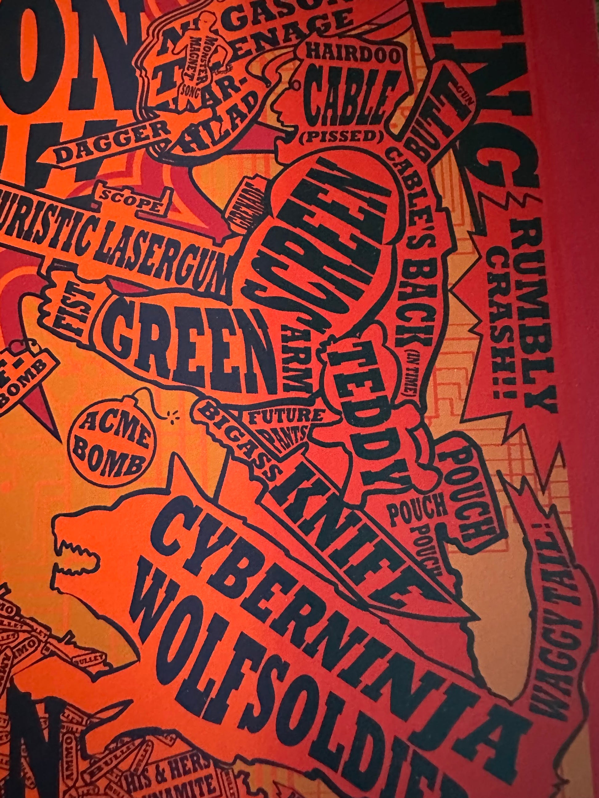 EJR - Deadpool 2 18x24 movie poster - detail image 4