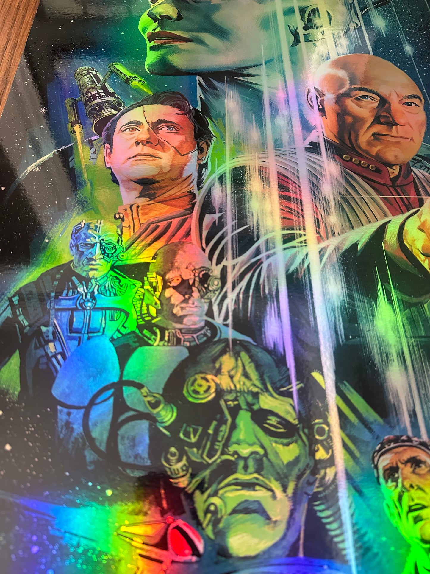 Paul Mann - Star Trek First Contact Foil Variant 24x36 movie poster - detail image 4
