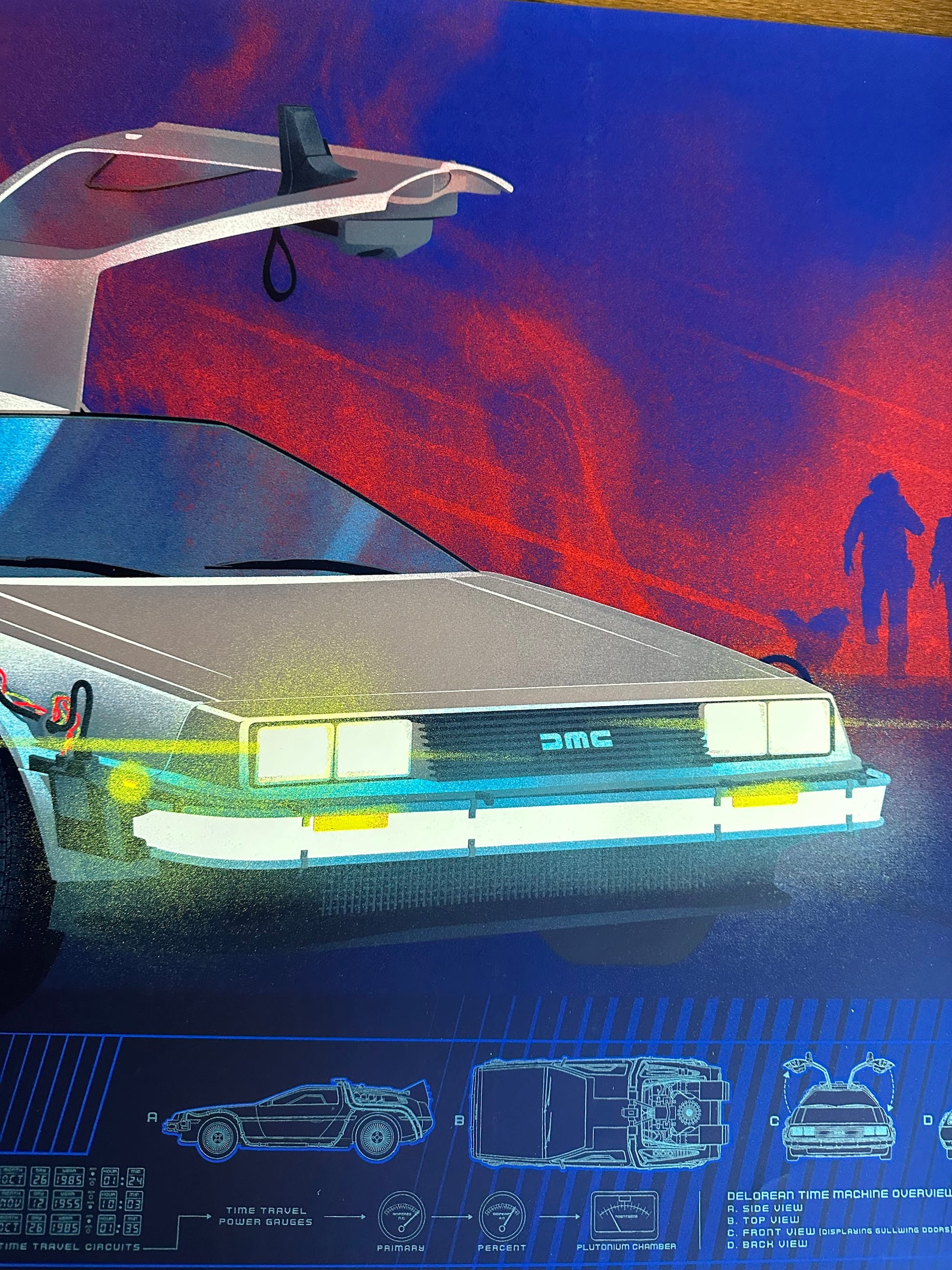 Kevin Tong - Back to the Future 36x24 movie poster - detail image 11