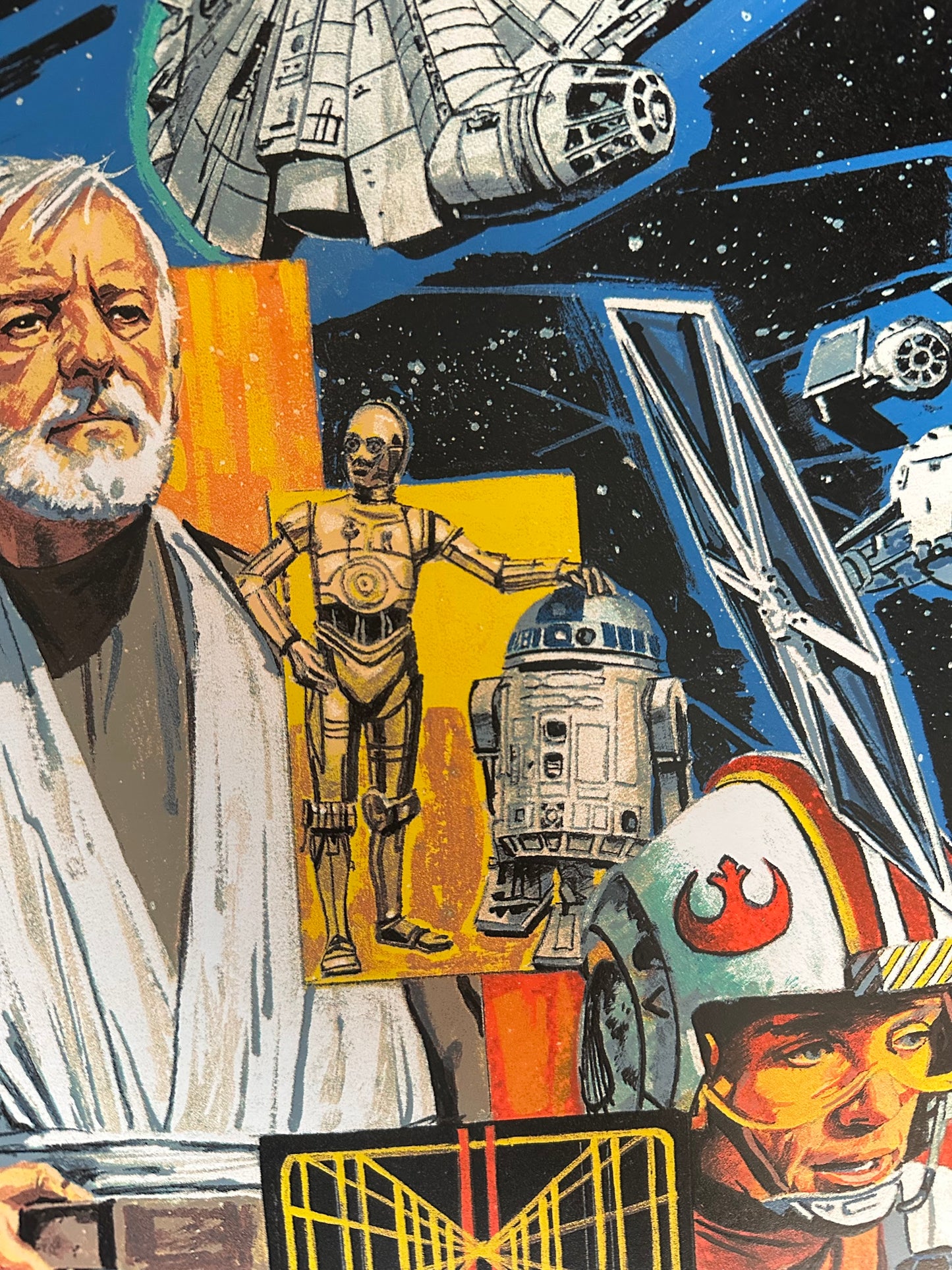 Paul Mann - Star Wars Variant 36x24 movie poster - detail image 7