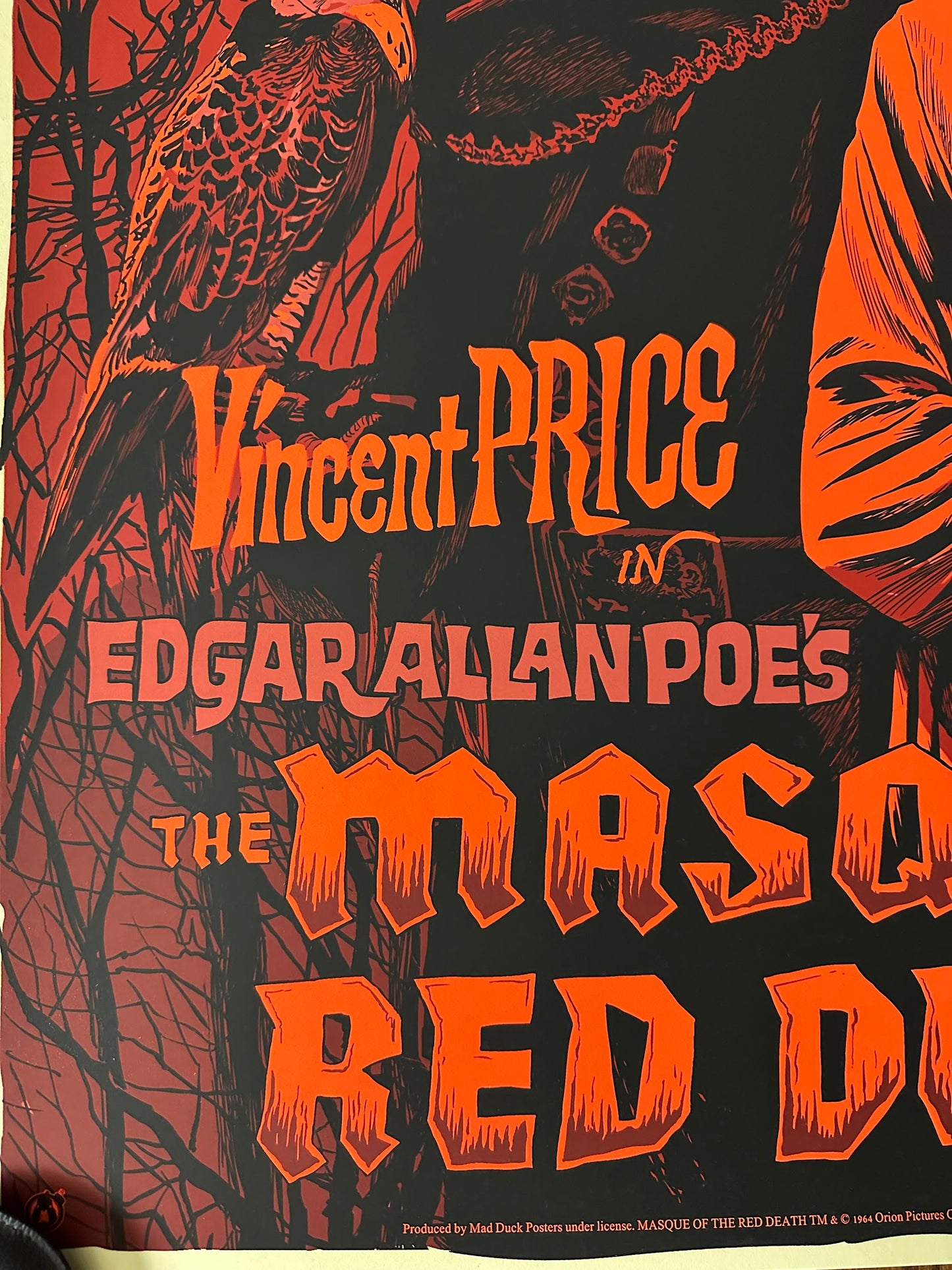 Francesco Francavilla - Masque of the Red Death 24x36 movie poster - detail image 4