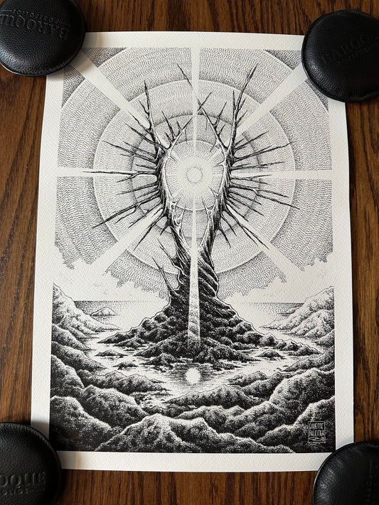 Giuseppe Balestra - Lord of the Rings Eye of Sauron 11.6x16.5 art print
