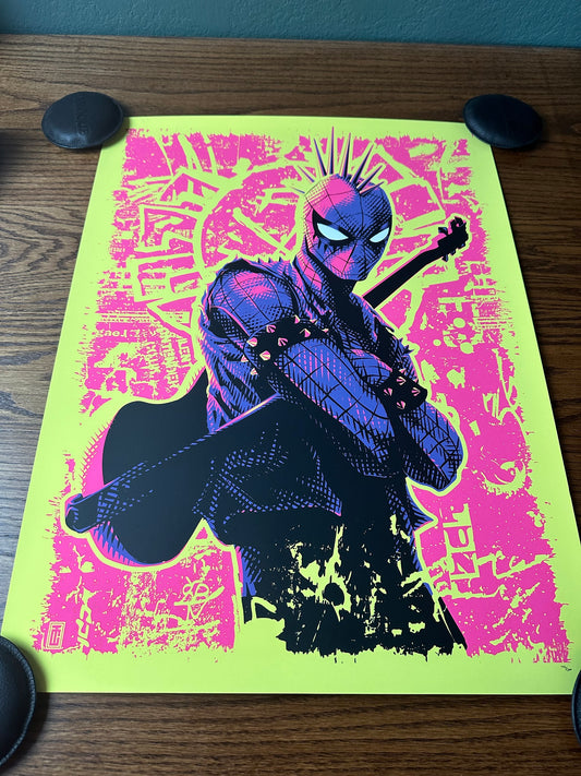 Tracie Ching - Spider-Punk 18x24 movie poster