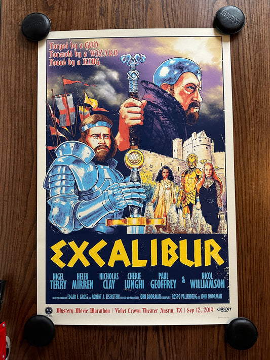 Tim Anderson - Excalibur 24x36 movie poster