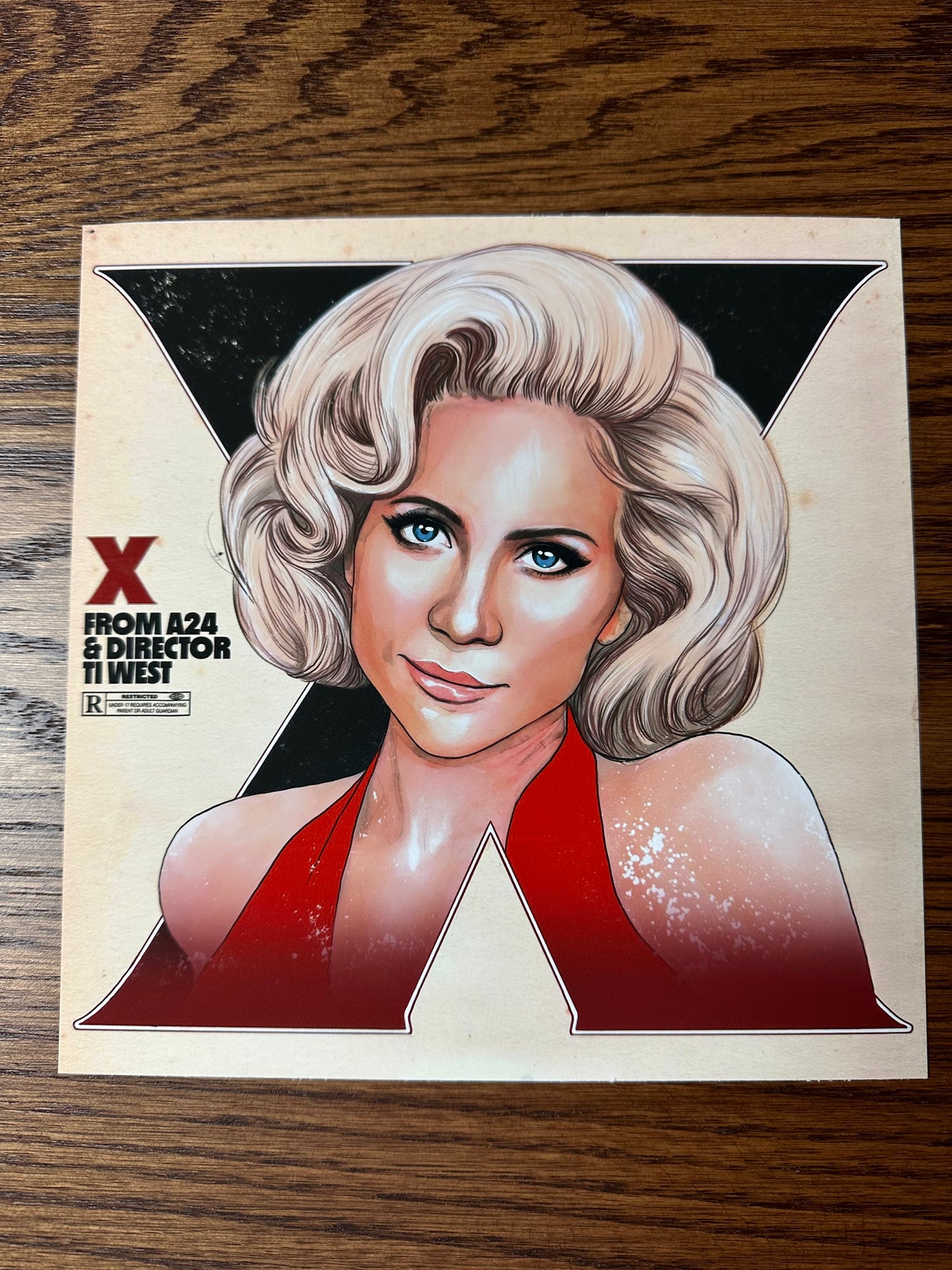 Shawn Mansfield - X Bobby-Lynne Portrait 8x8 art print