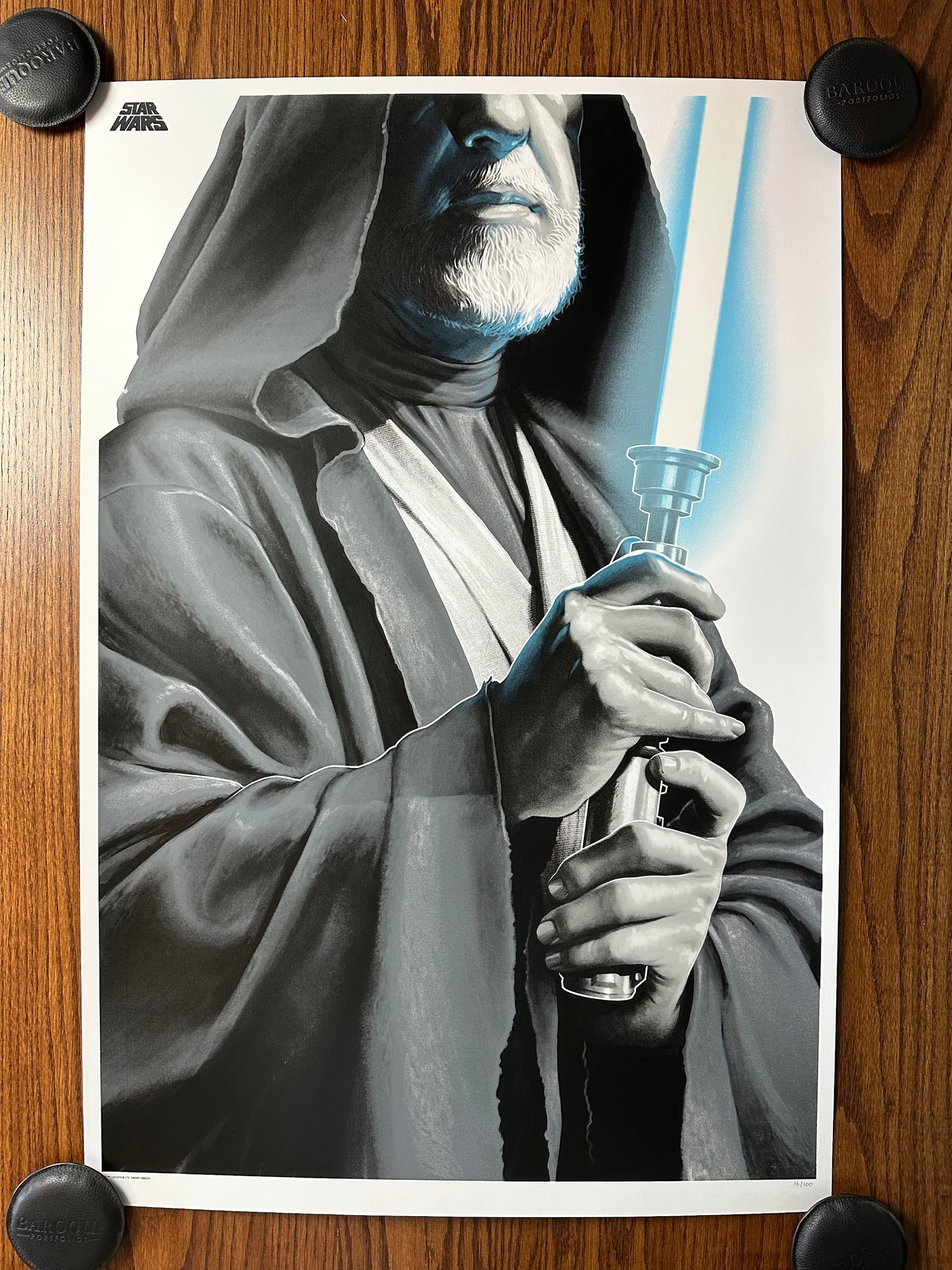 Phantom City Creative - Star Wars - Obi Wan Kenobi Variant 24x36 movie poster