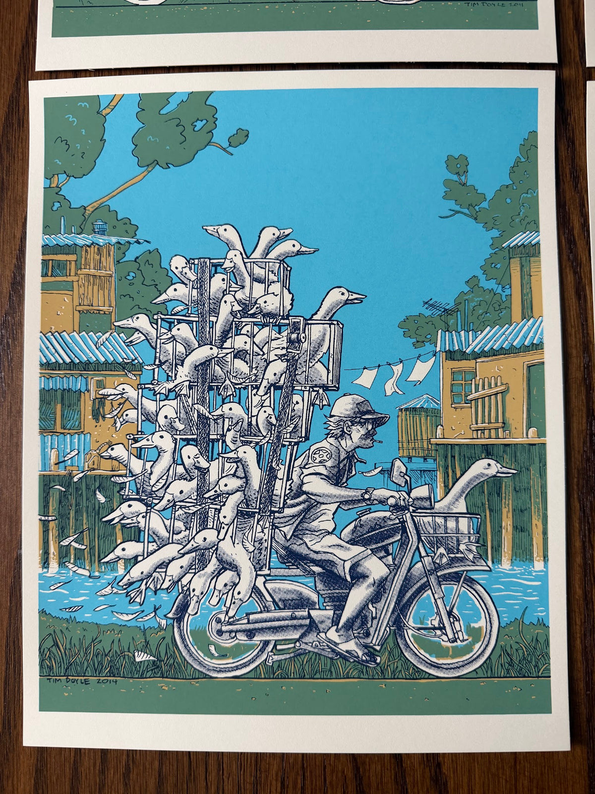 Tim Doyle - Vietnam on Wheels Set - 8x10 - Limited Edition Poster