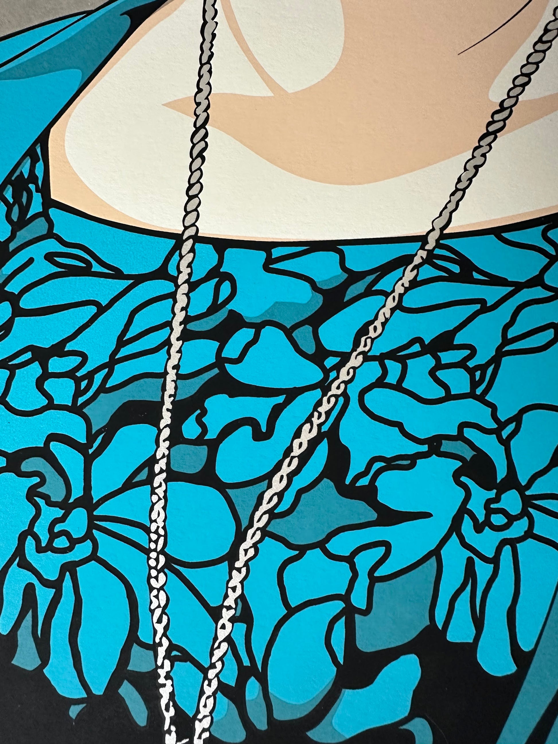 New Flesh - Mad Men Joan Harris Portrait 18x24 movie poster - detail image 5