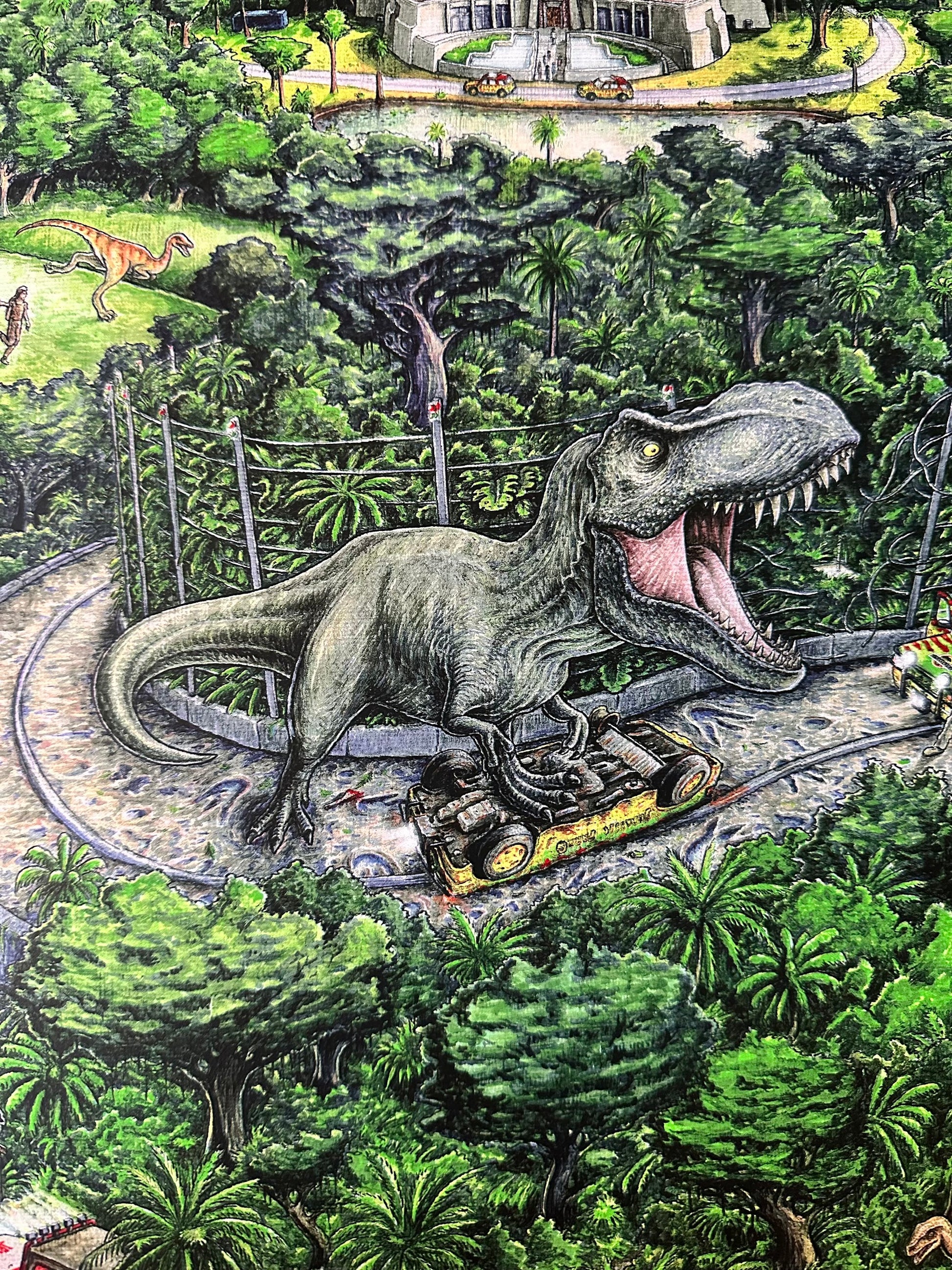 Jeff Murray - Jurassic Park Regular 24x36 movie poster - detail image 5