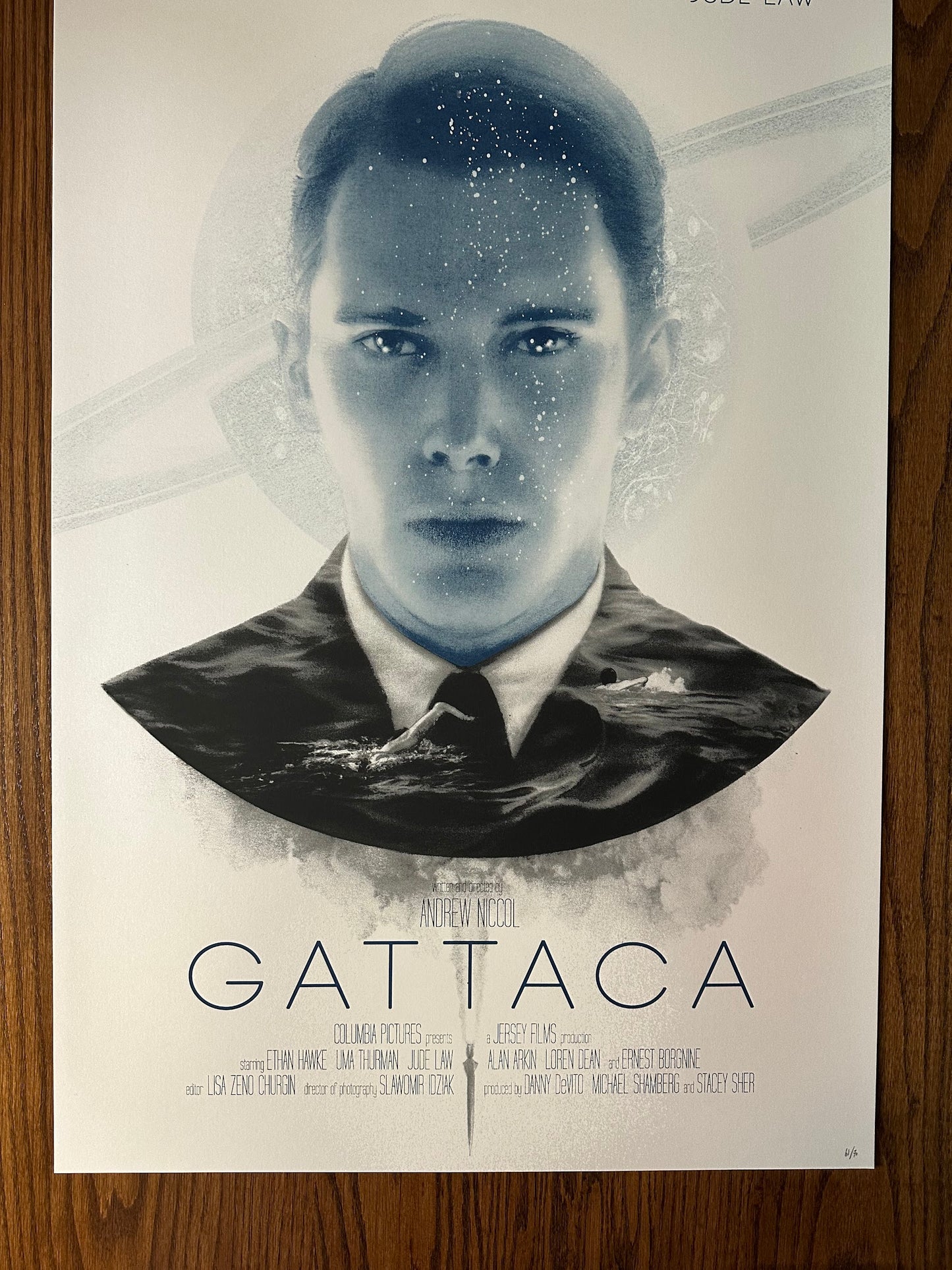 Greg Ruth - Gattaca 24x36 movie poster - detail image 4