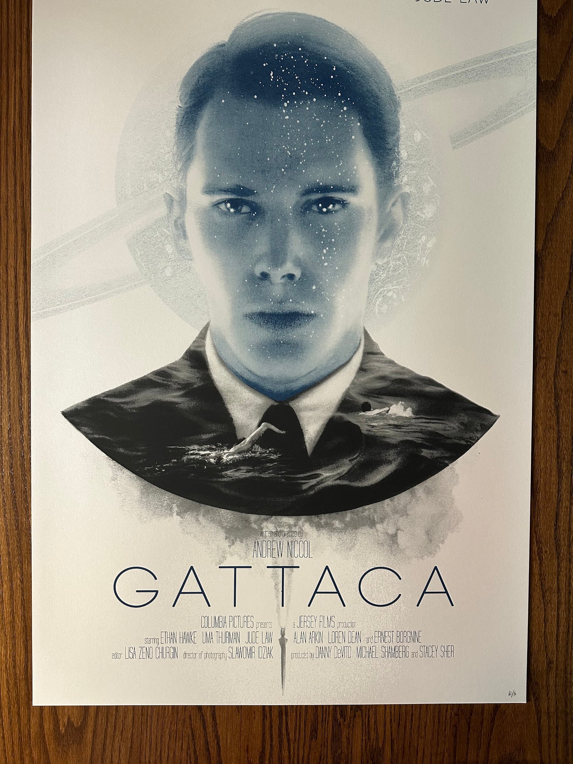 Greg Ruth - Gattaca 24x36 movie poster - detail image 4