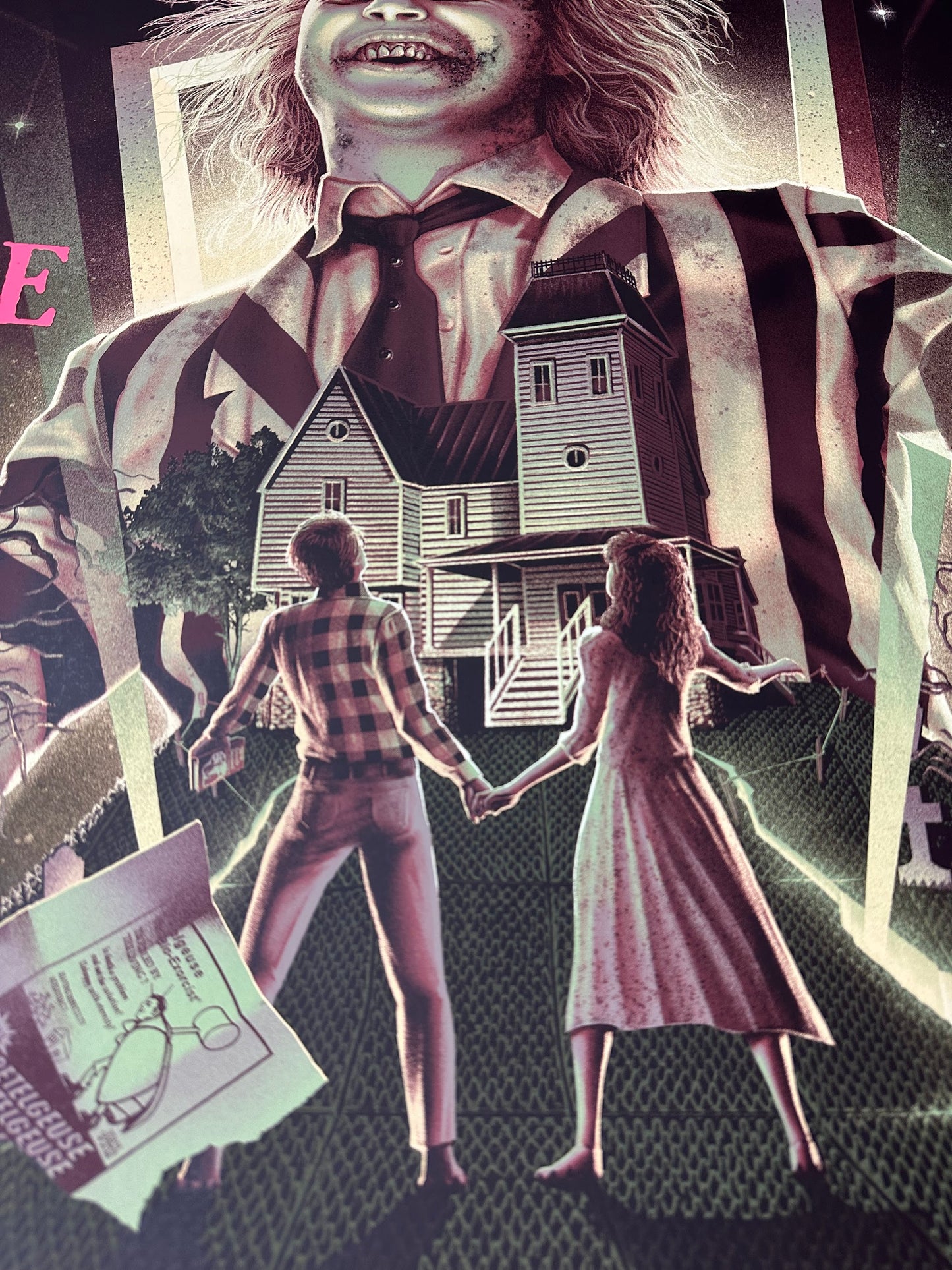 Matt Ryan Tobin - Beetlejuice Variant 36x24 movie poster - detail image 4