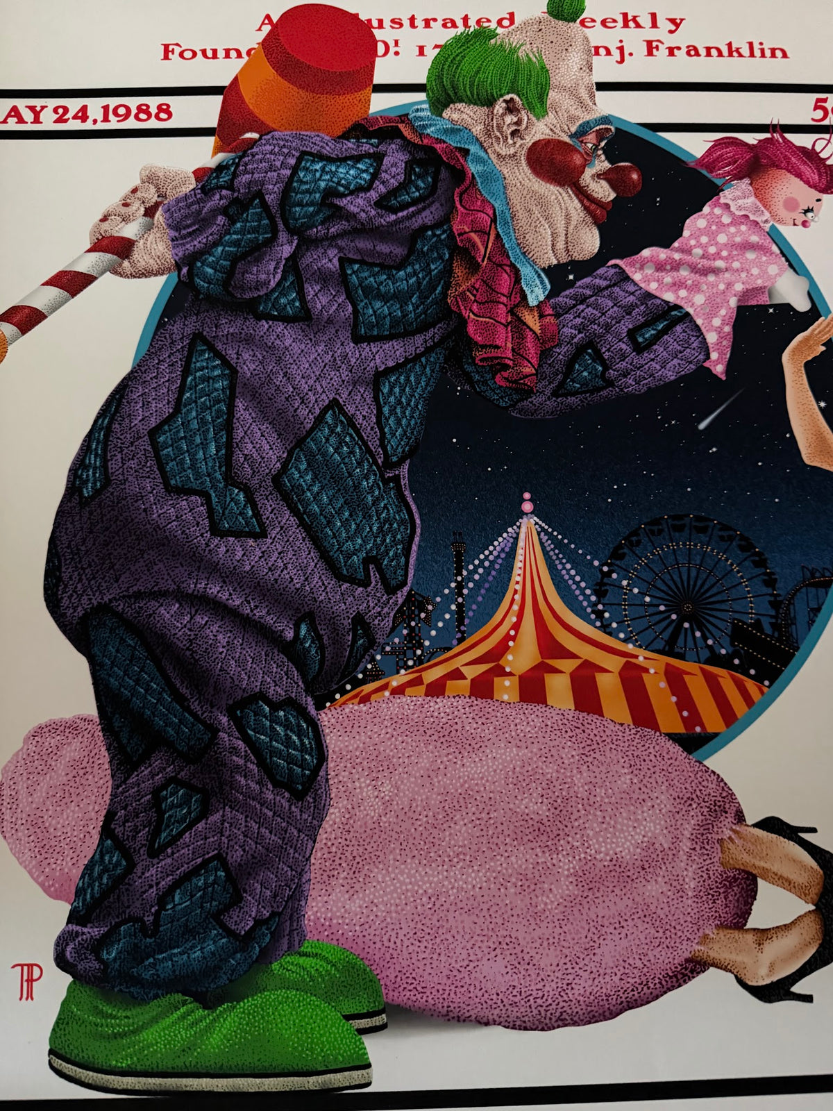 Timothy Pittides - Killer Klowns from Outer Space - 16x20 - Limited Edition Poster
