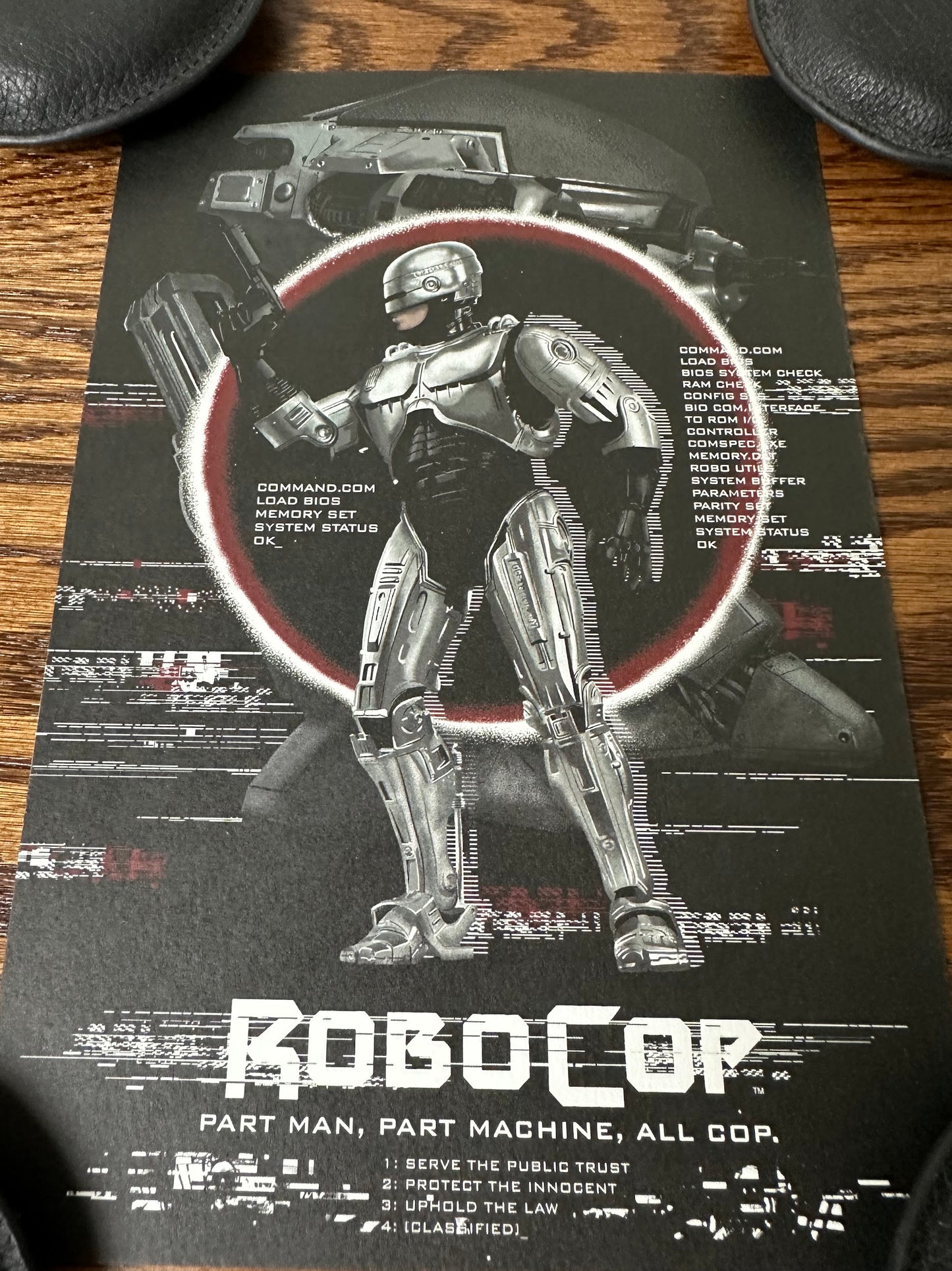 Raid71 - Robocop Handbill 6x9 art print - detail image 2