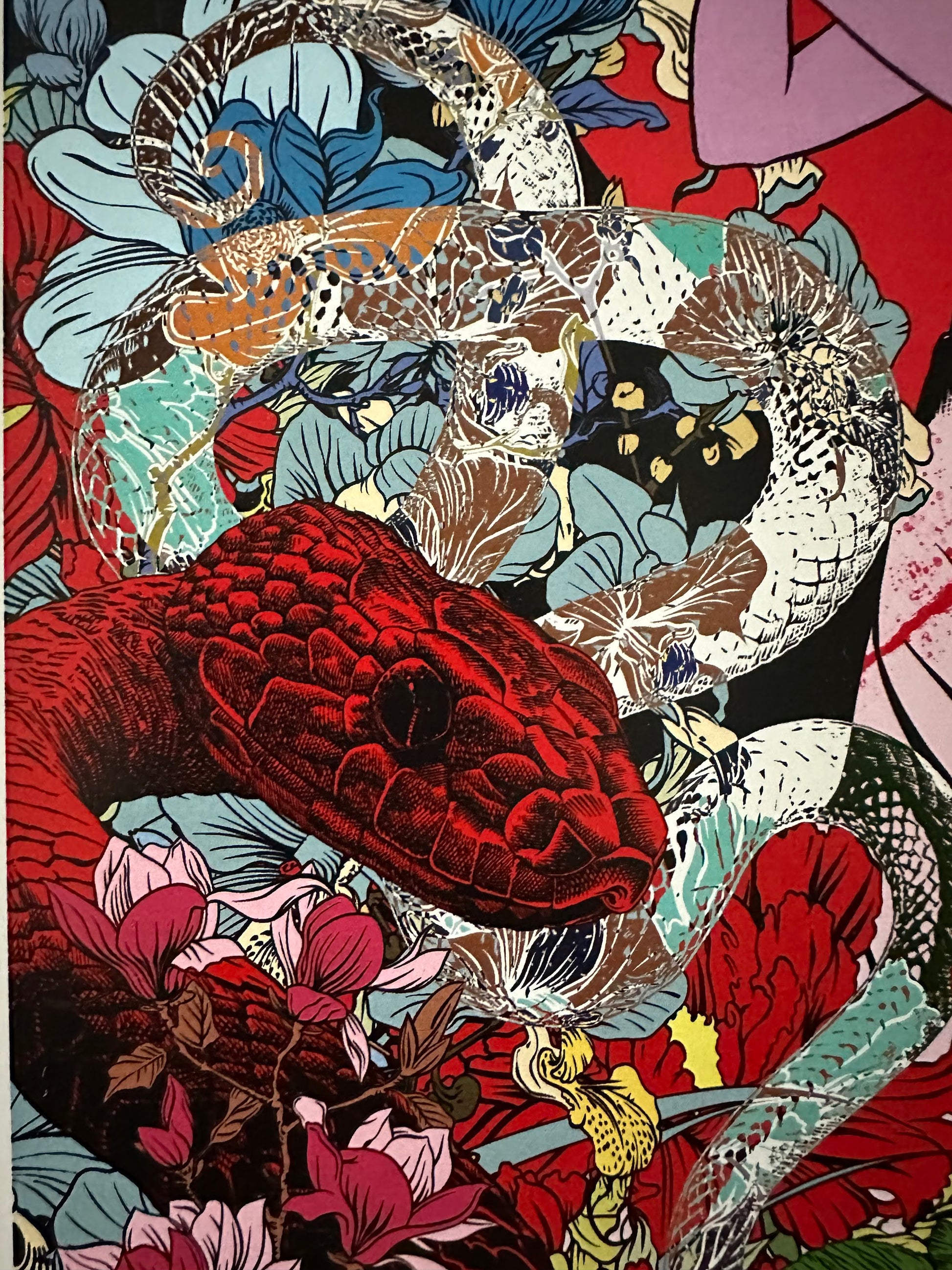 Mark Chilcott - Kill Bill The Bride 12x16 art print - detail image 3