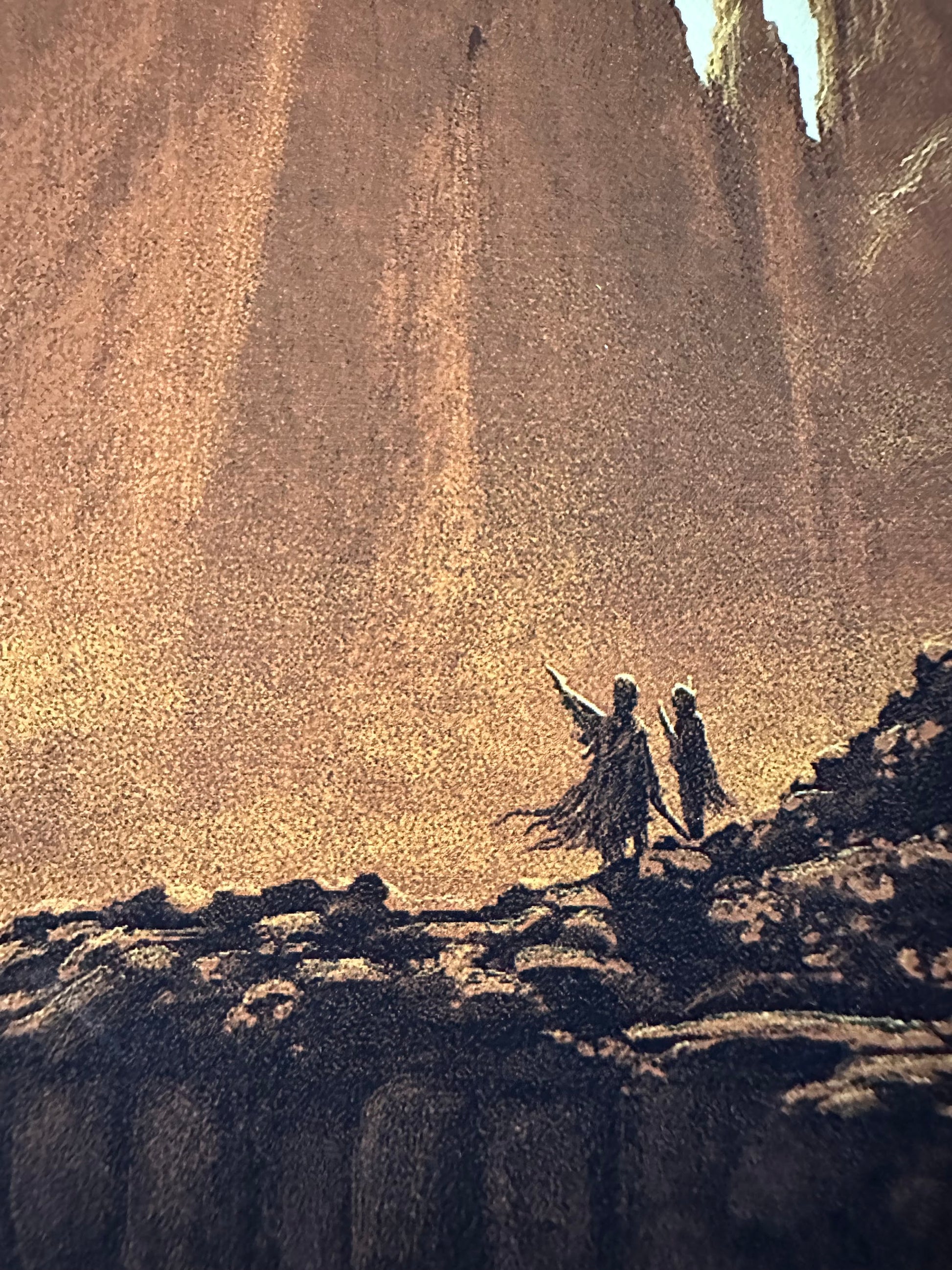 JC Richard - Star Wars Desert Sands 6x8 art print - detail image 2