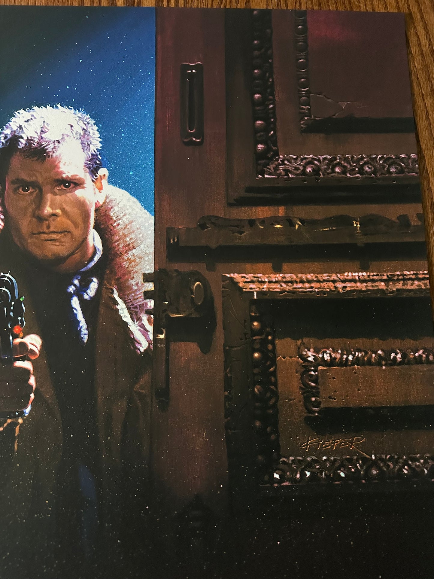 Alfons Kiefer - Blade Runner Art Variant 24x36 movie poster - detail image 3