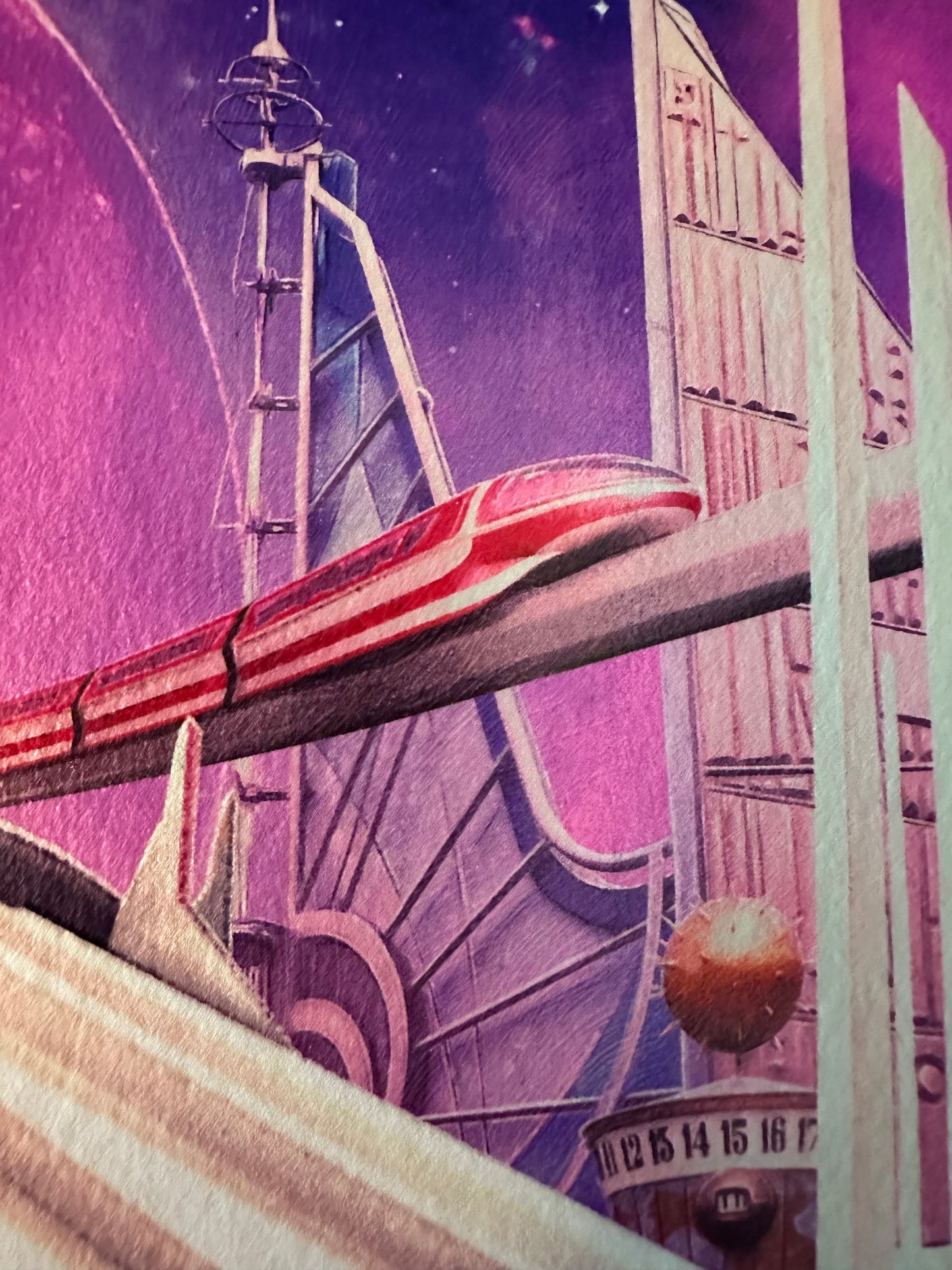 Kevin Wilson - Space Mountain Disney Ride 12x24 movie poster - detail image 6