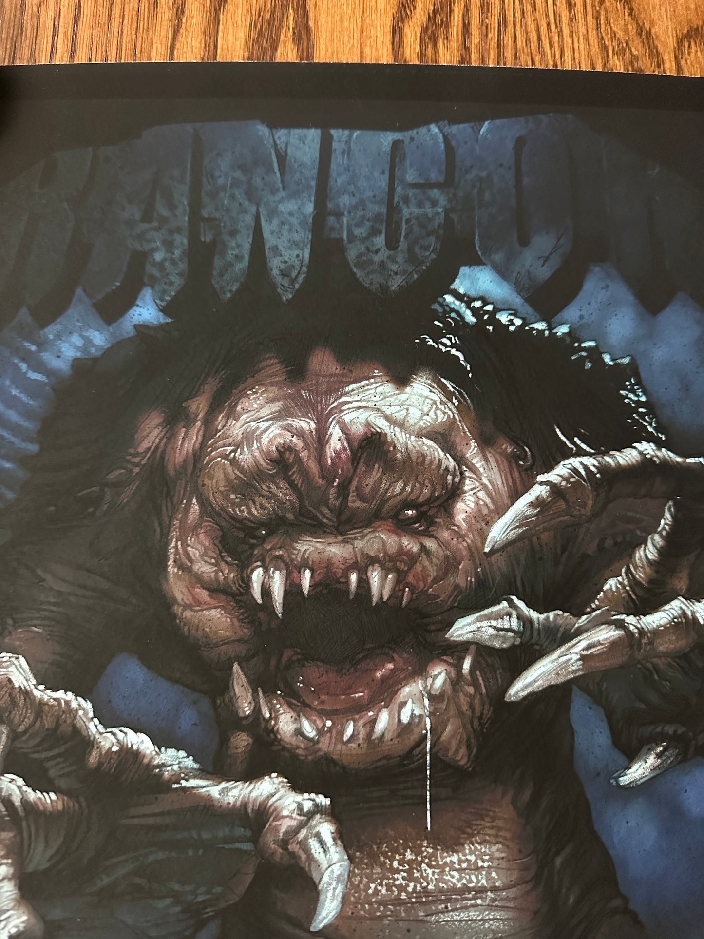 Barret Chapman - The Rancor 13x19 art print - detail image 2