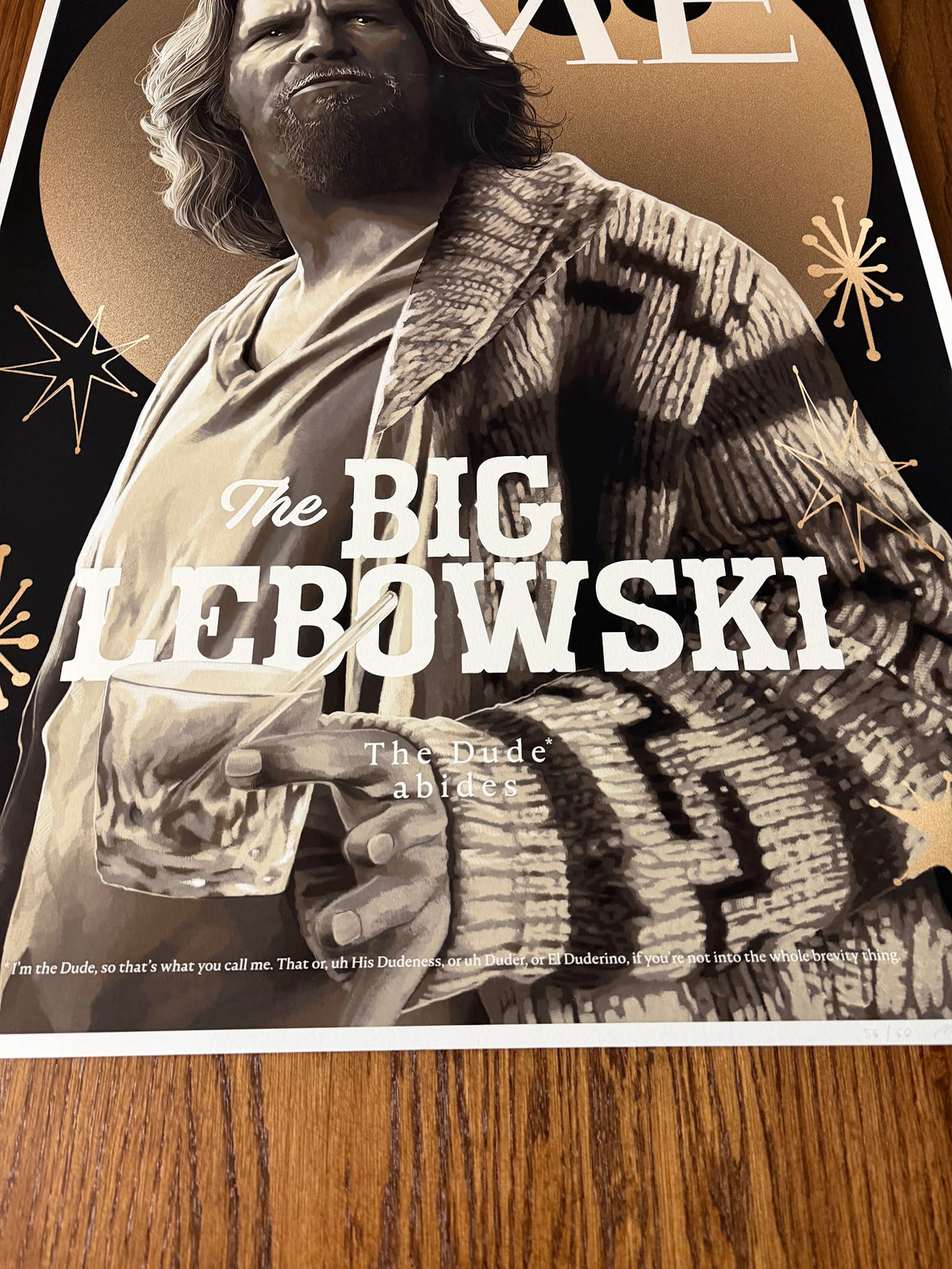 Tomasz Majewski - The Big Lebowski - 24x36 - Limited Edition Poster